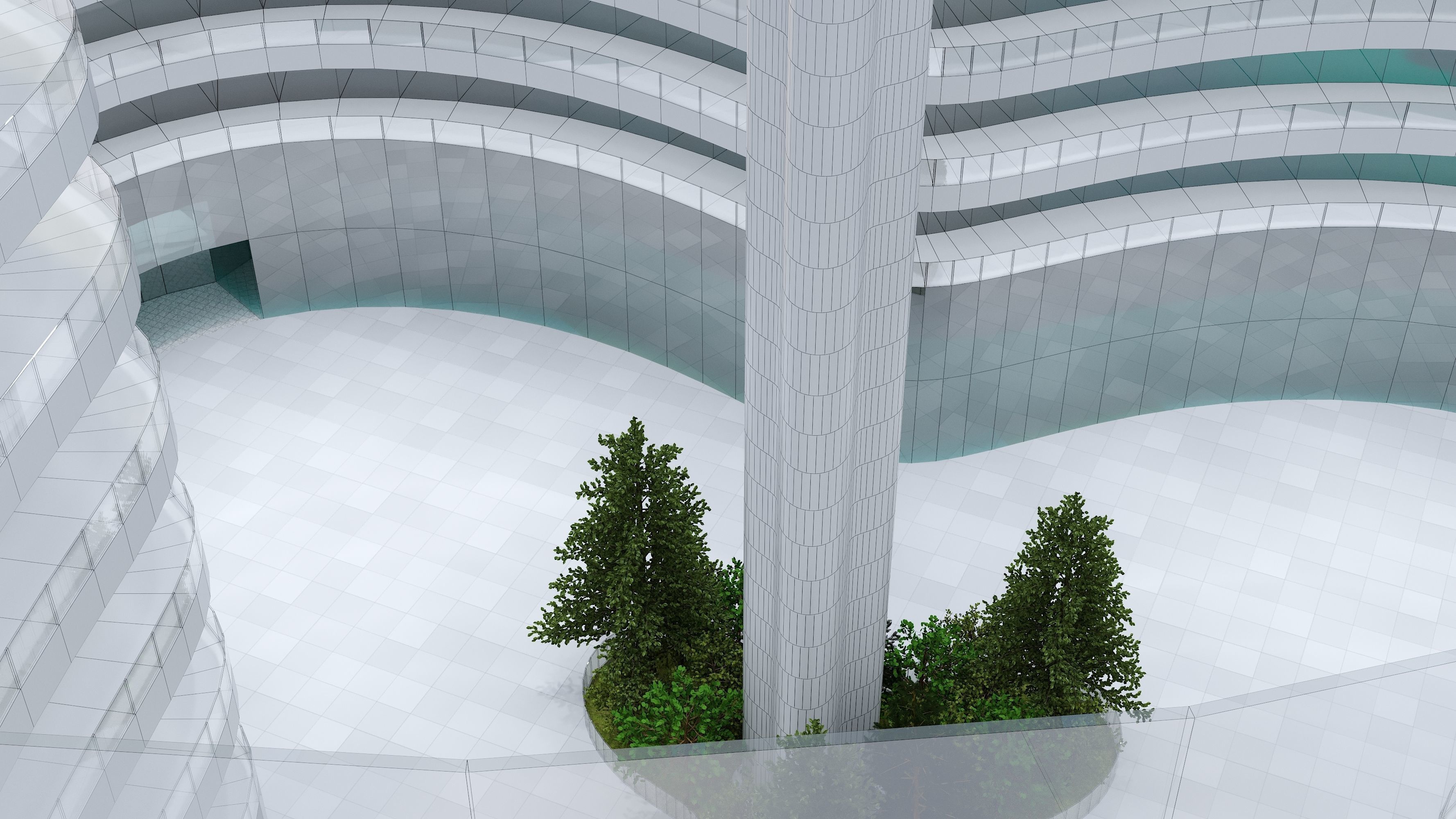 Future City Building consept 3D model_31