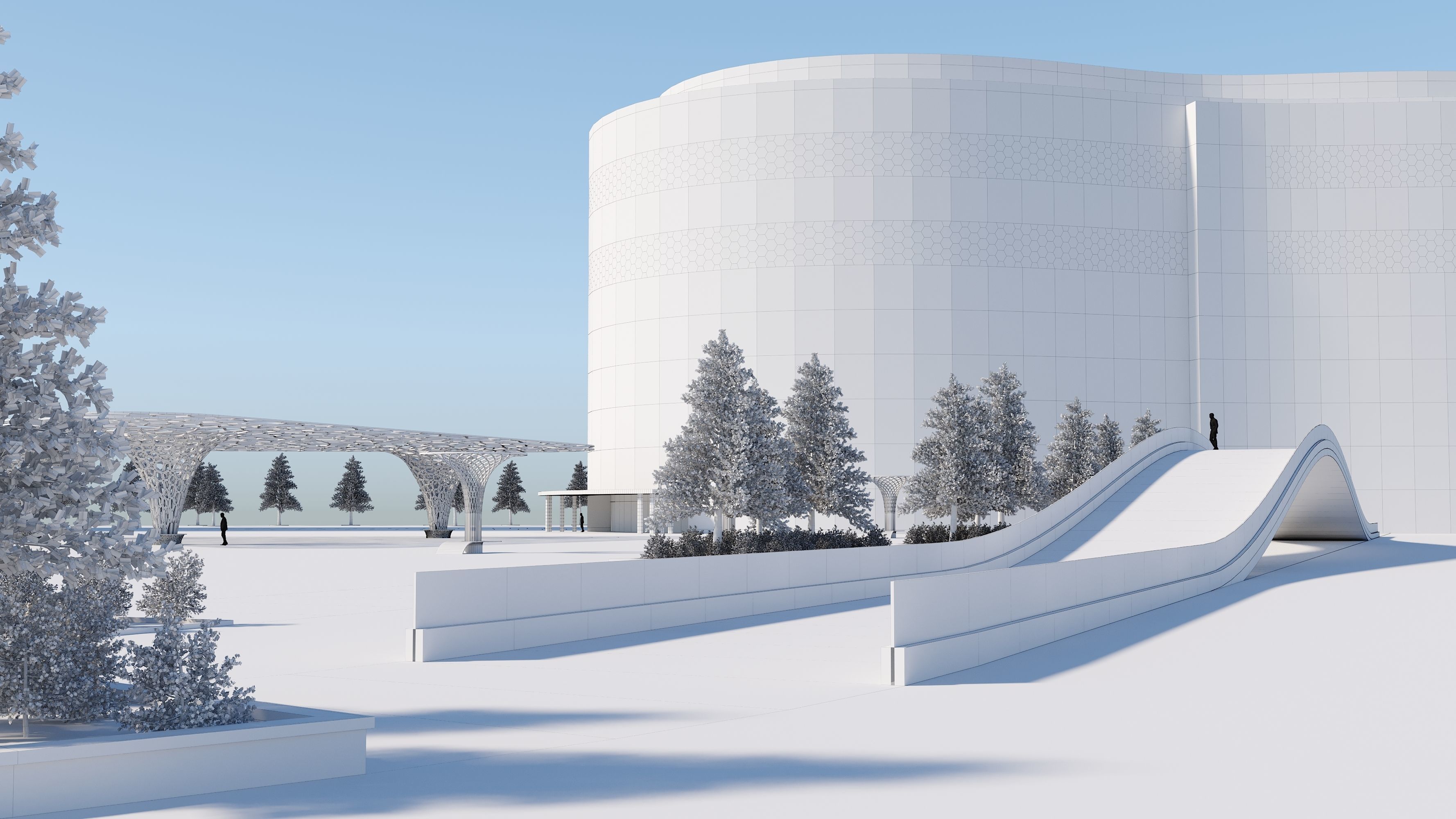 Future City Building consept 3D model_7