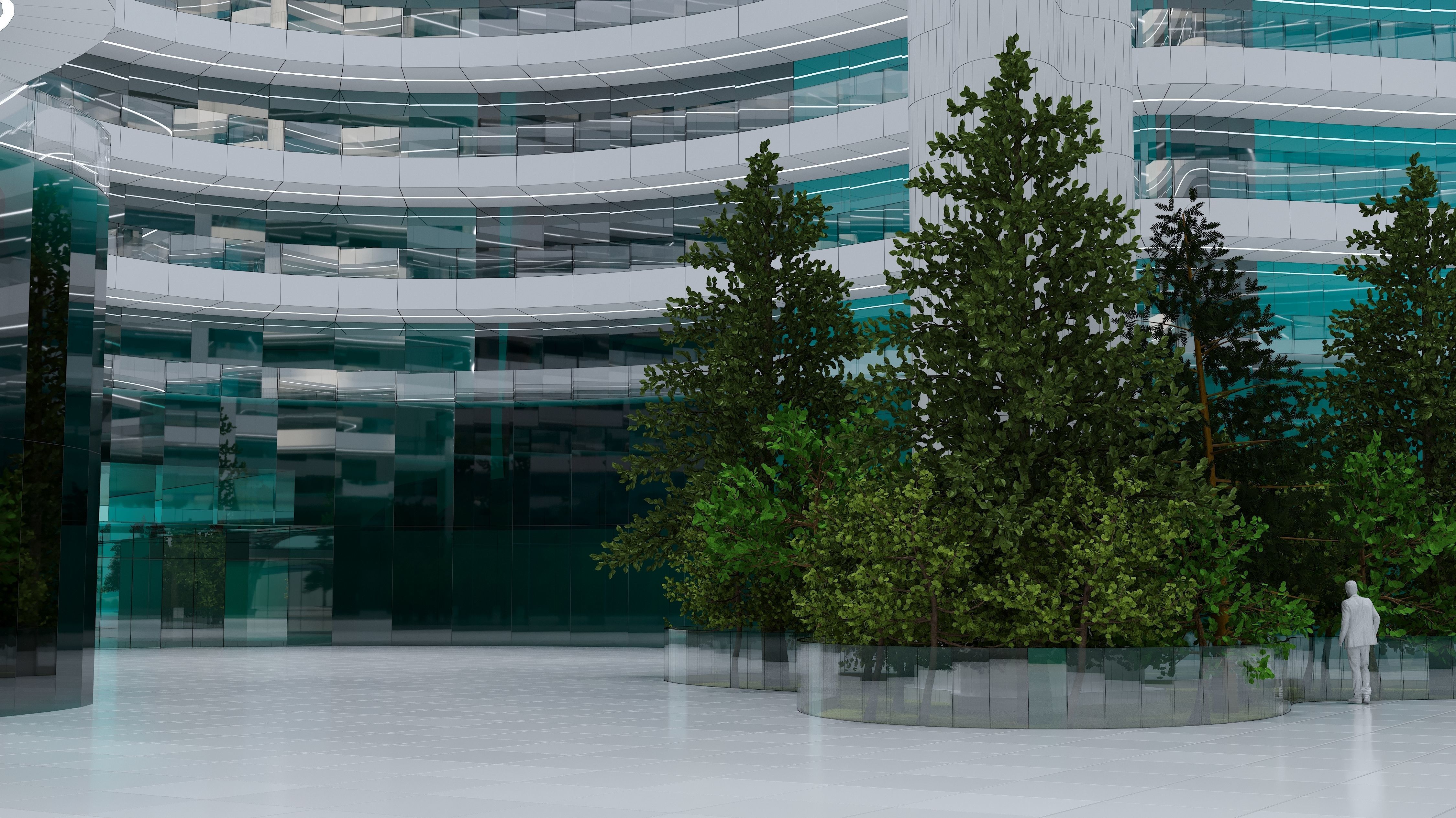 Future City Building consept 3D model_29