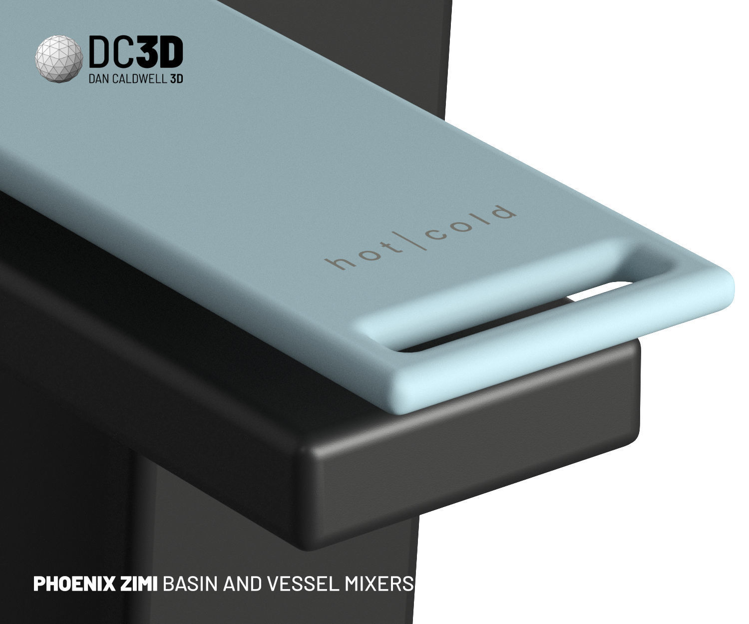 Phoenix Zimi Basin Vessel Mixer Taps 3D model_2