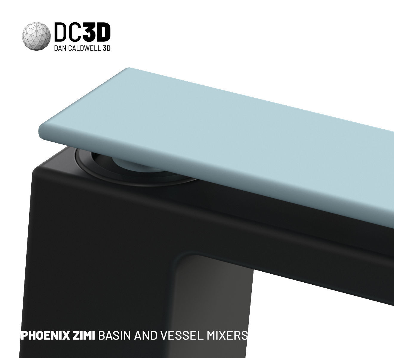 Phoenix Zimi Basin Vessel Mixer Taps 3D model_4