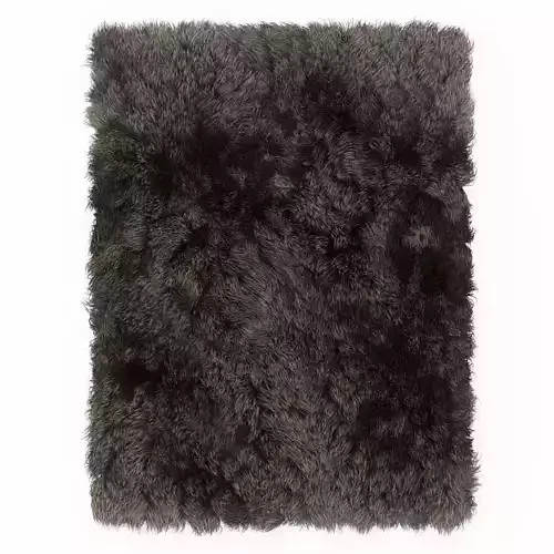 Carpet Fur Shaggi 01 3D model