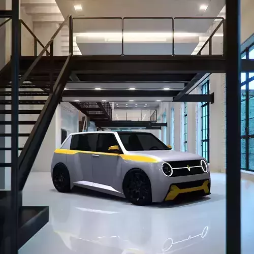 Renault R4Tune Concept 3D model