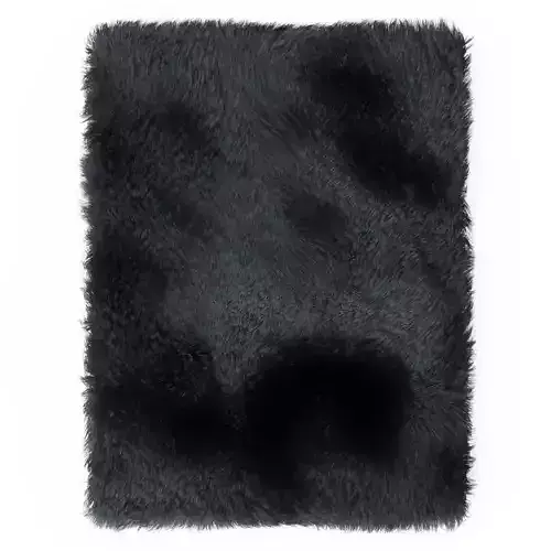 Carpet Fur Gray Shaggi 02