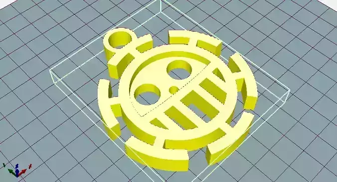 Heart Pirates Keychain