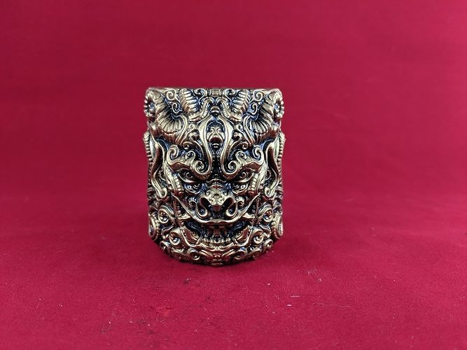 Oni mug 3D print model
