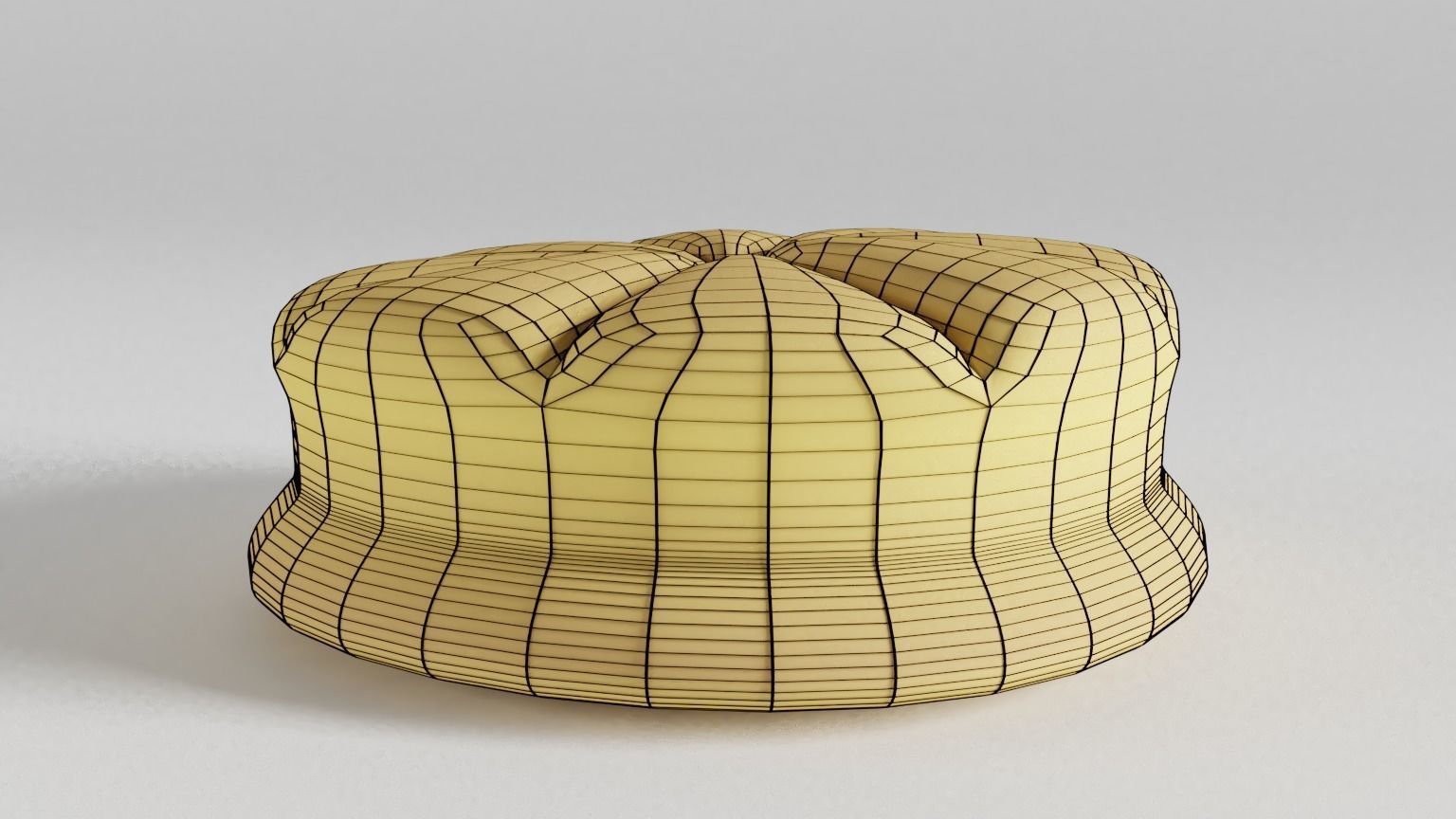 Ancient Roman Bread 3D model_2