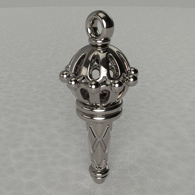 Hanuman Ghota - Balaji Ghota Pendant 3D print model_2
