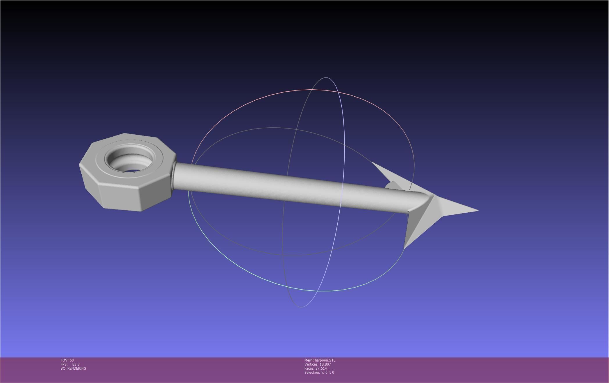 Final Fantasy Ward Zabac Harpoon 3D print model_50