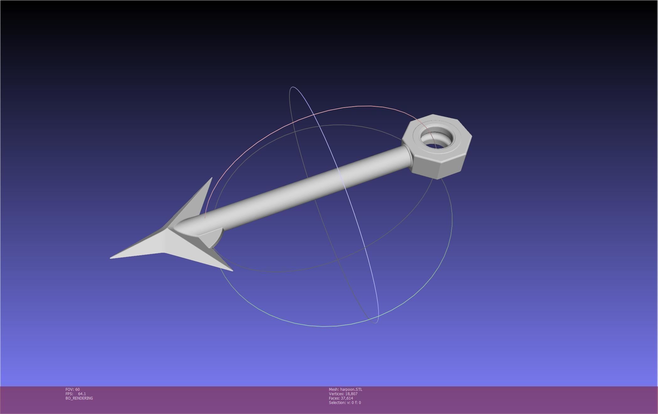 Final Fantasy Ward Zabac Harpoon 3D print model_18