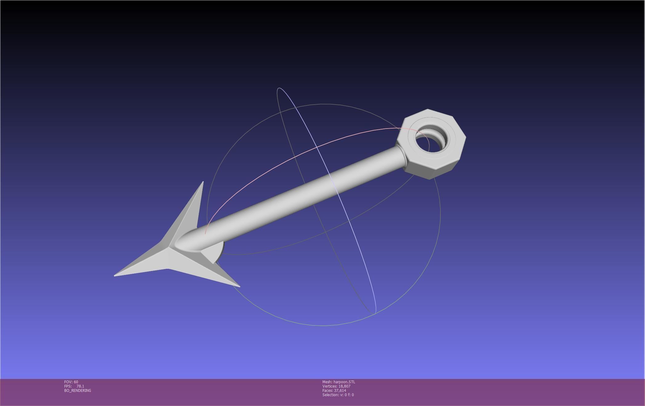 Final Fantasy Ward Zabac Harpoon 3D print model_19