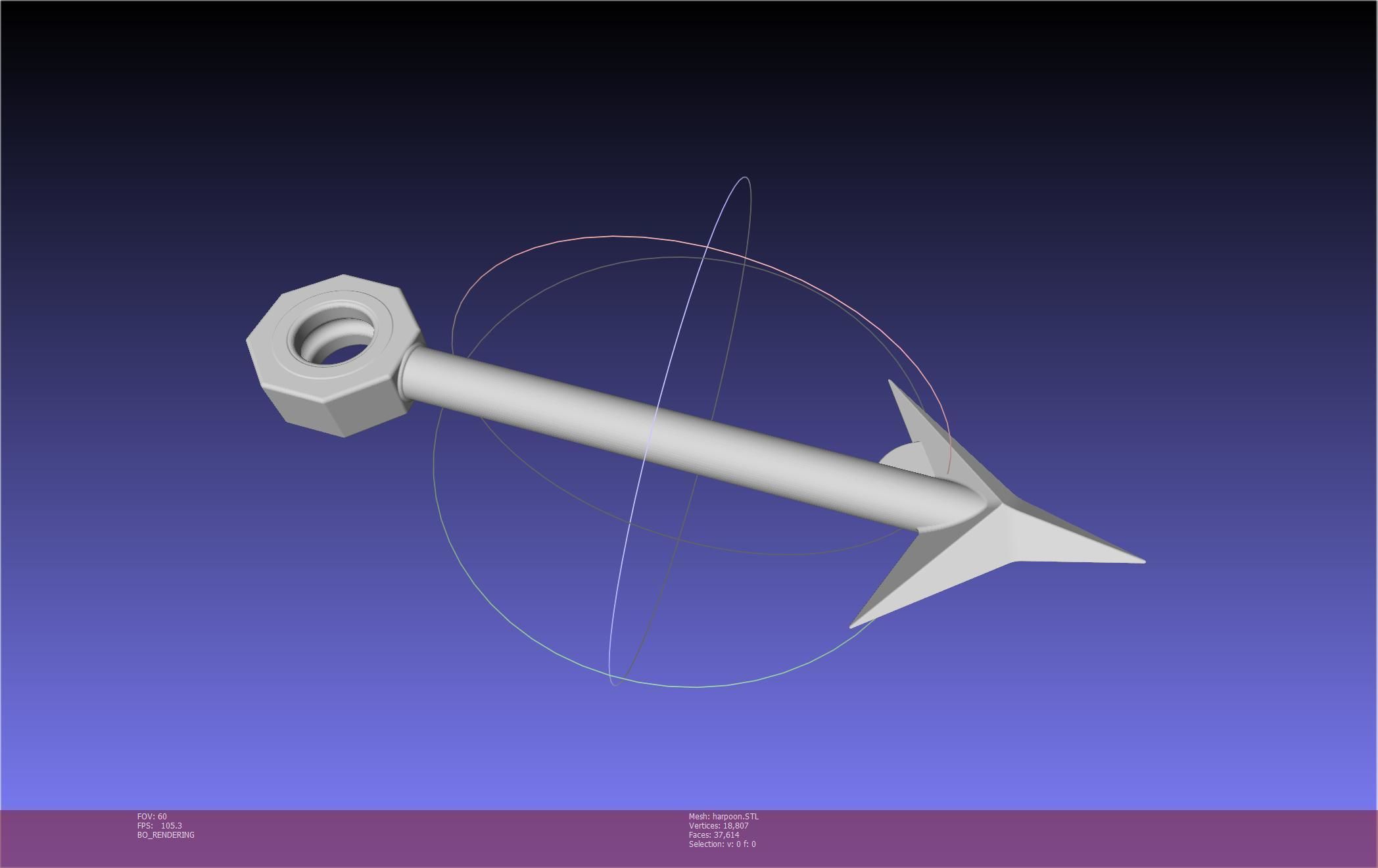 Final Fantasy Ward Zabac Harpoon 3D print model_56