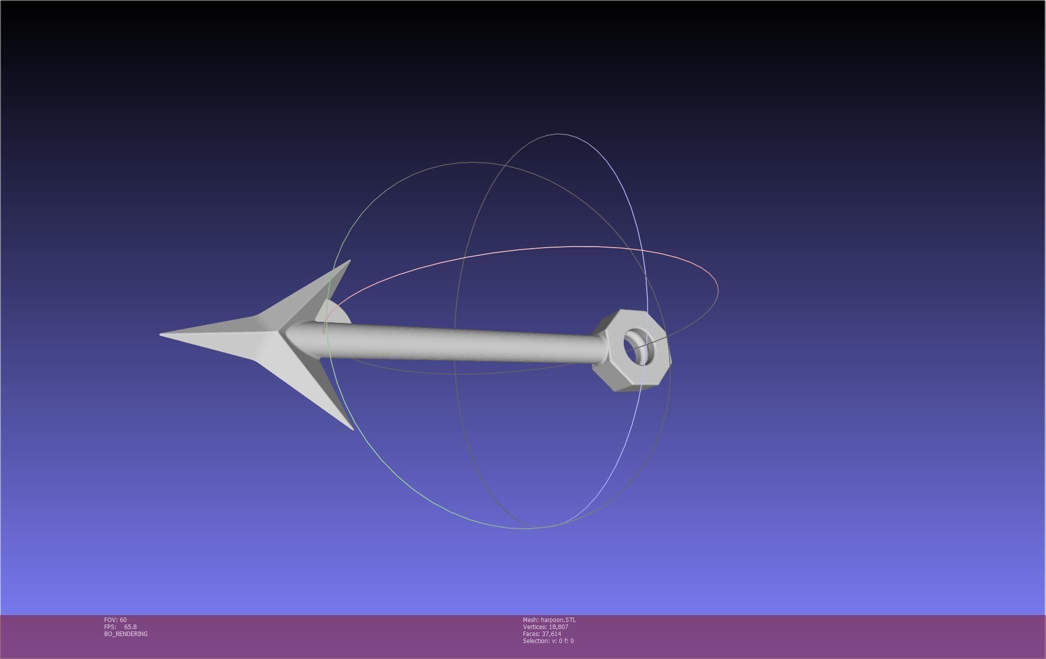 Final Fantasy Ward Zabac Harpoon 3D print model_32