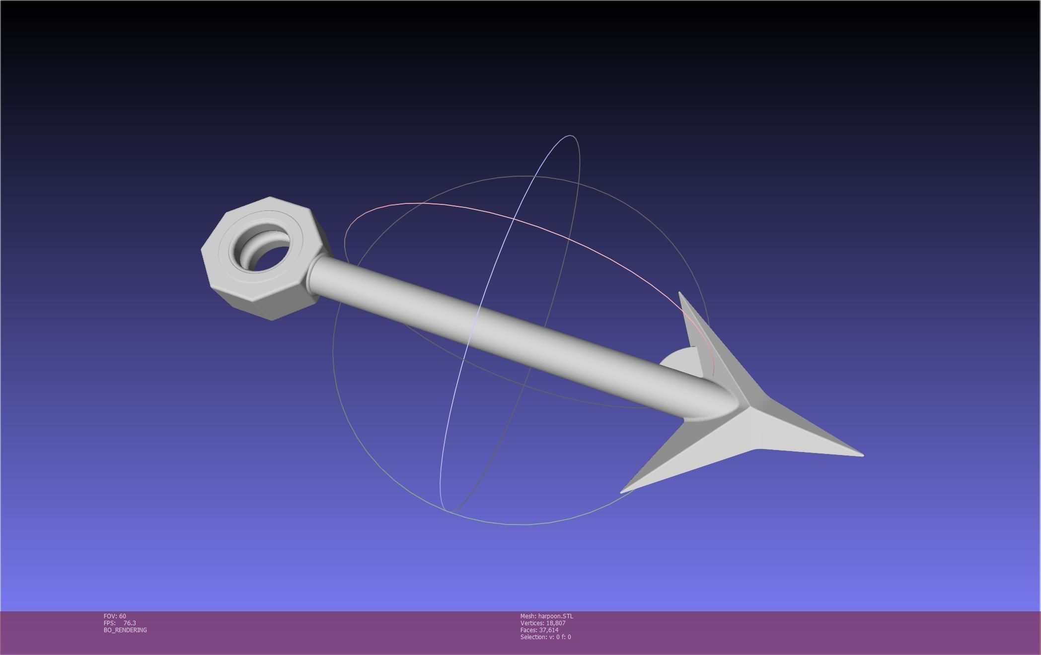 Final Fantasy Ward Zabac Harpoon 3D print model_46