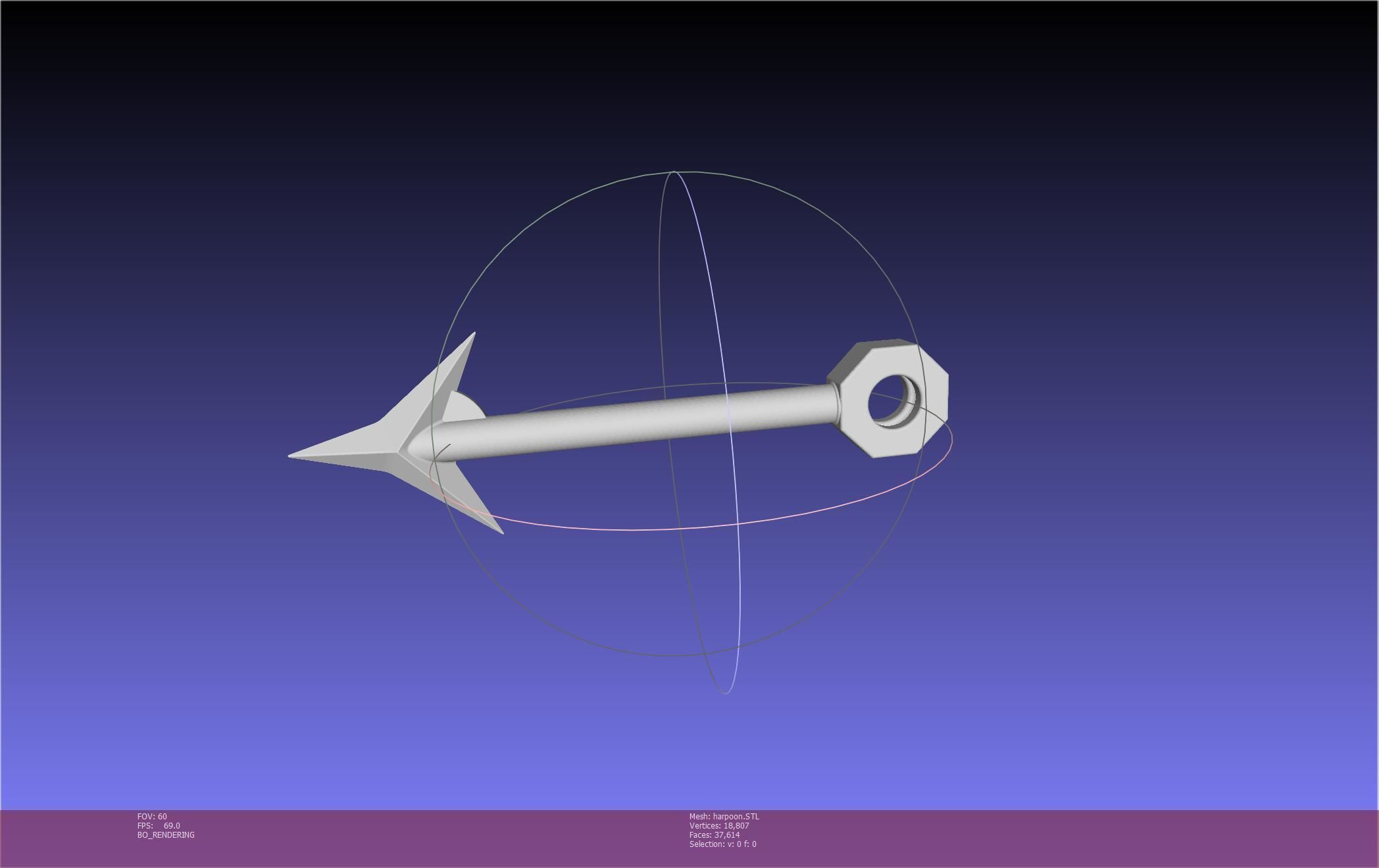 Final Fantasy Ward Zabac Harpoon 3D print model_31