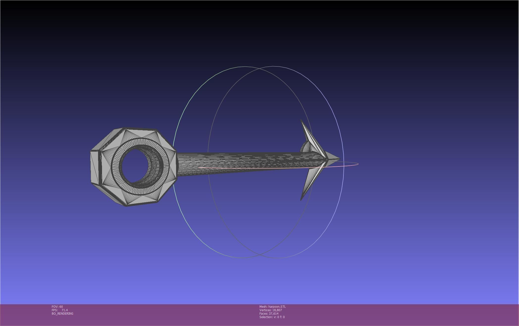 Final Fantasy Ward Zabac Harpoon 3D print model_9