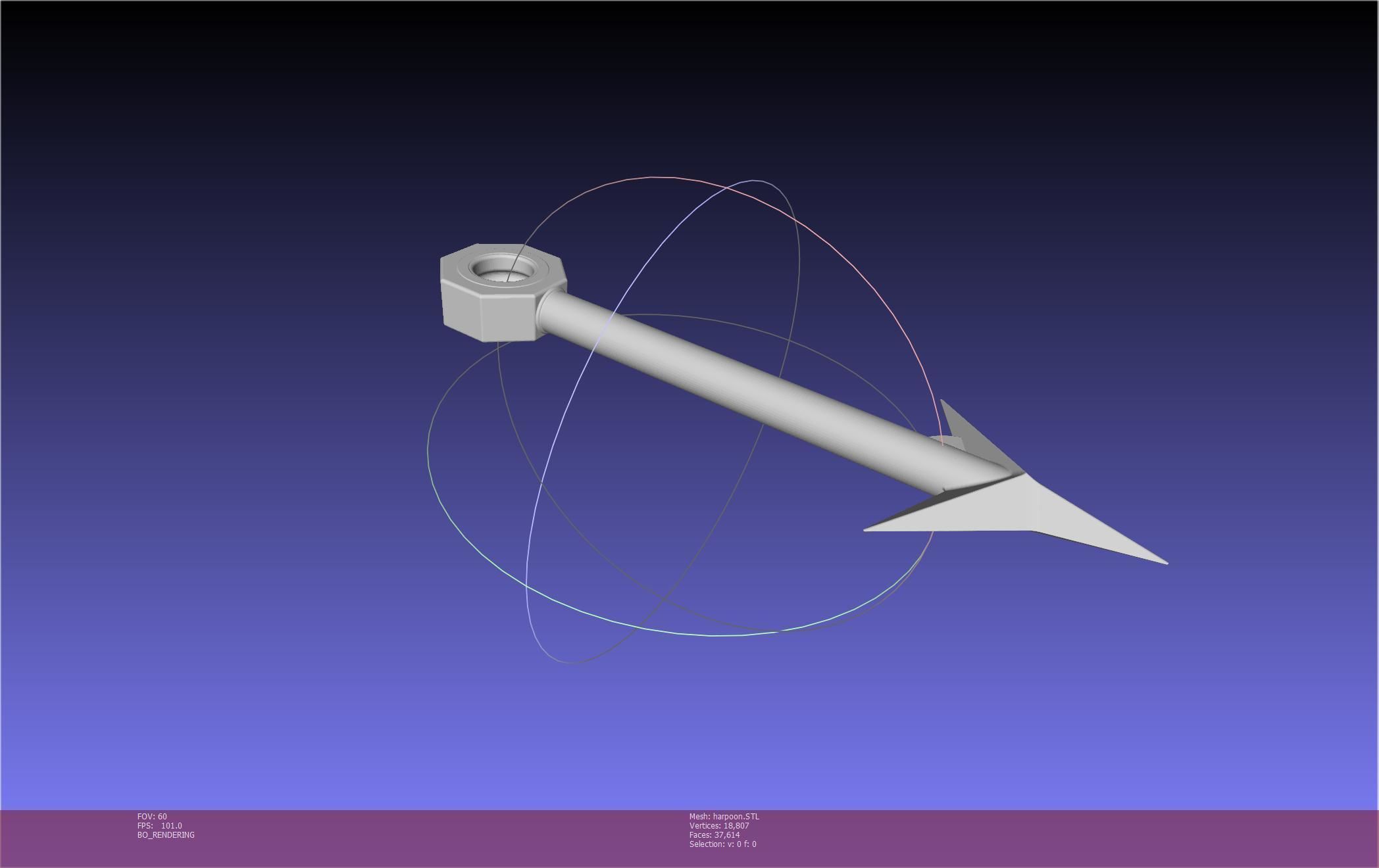 Final Fantasy Ward Zabac Harpoon 3D print model_12