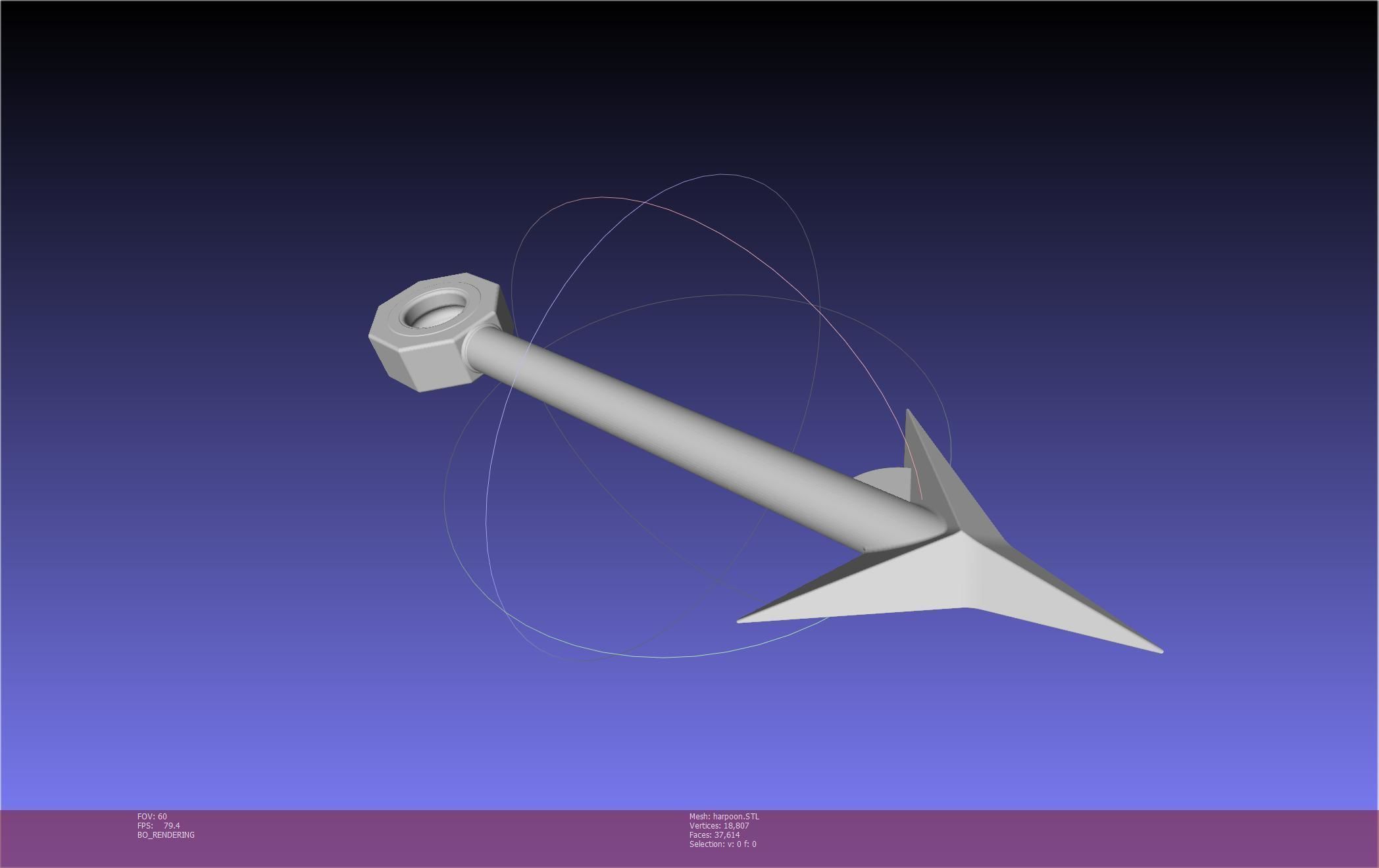 Final Fantasy Ward Zabac Harpoon 3D print model_44