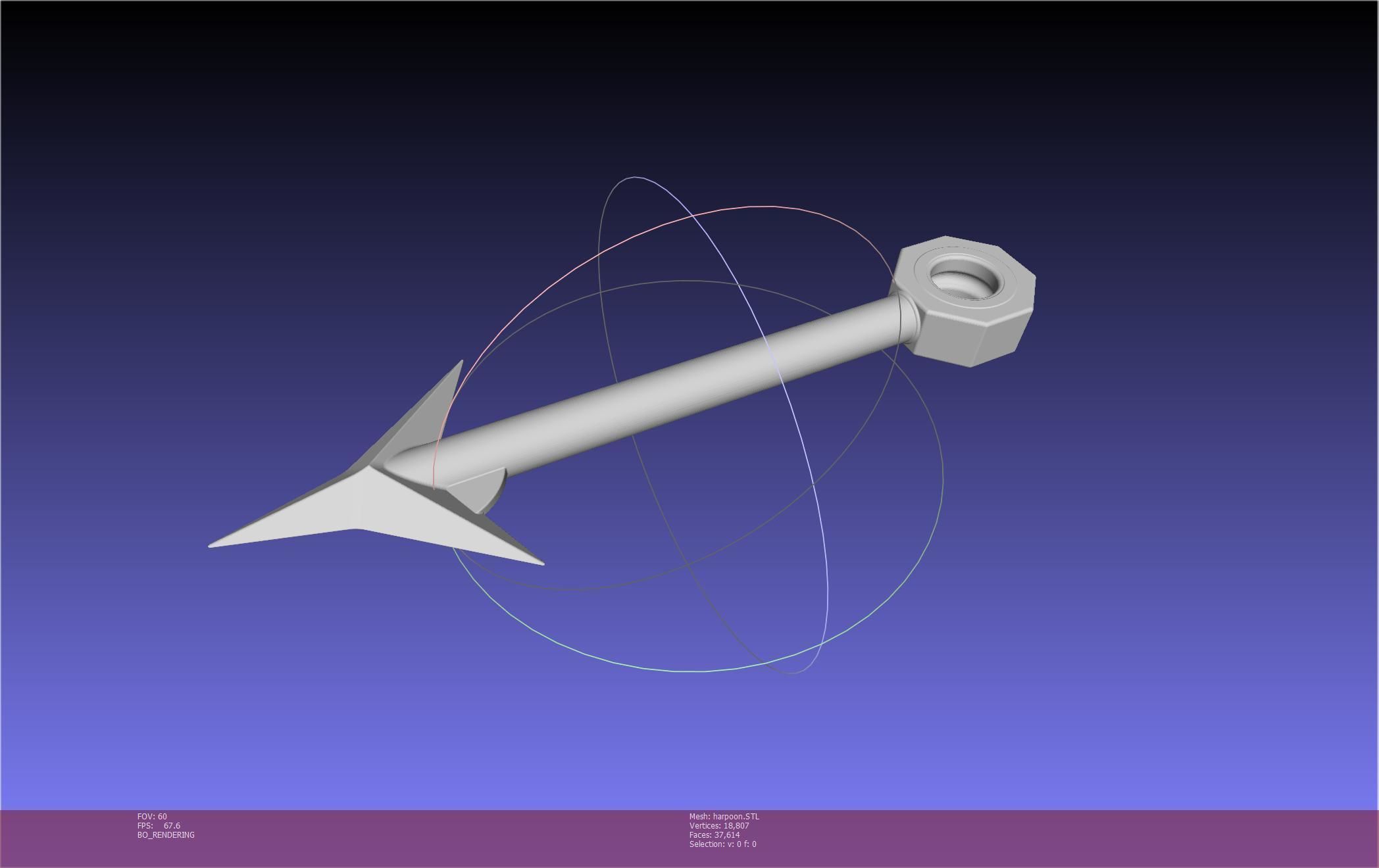 Final Fantasy Ward Zabac Harpoon 3D print model_40