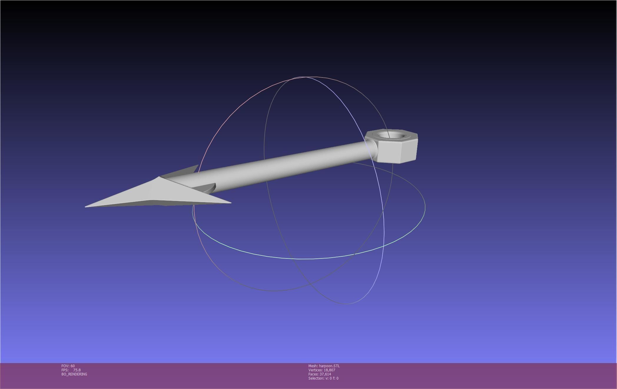 Final Fantasy Ward Zabac Harpoon 3D print model_21