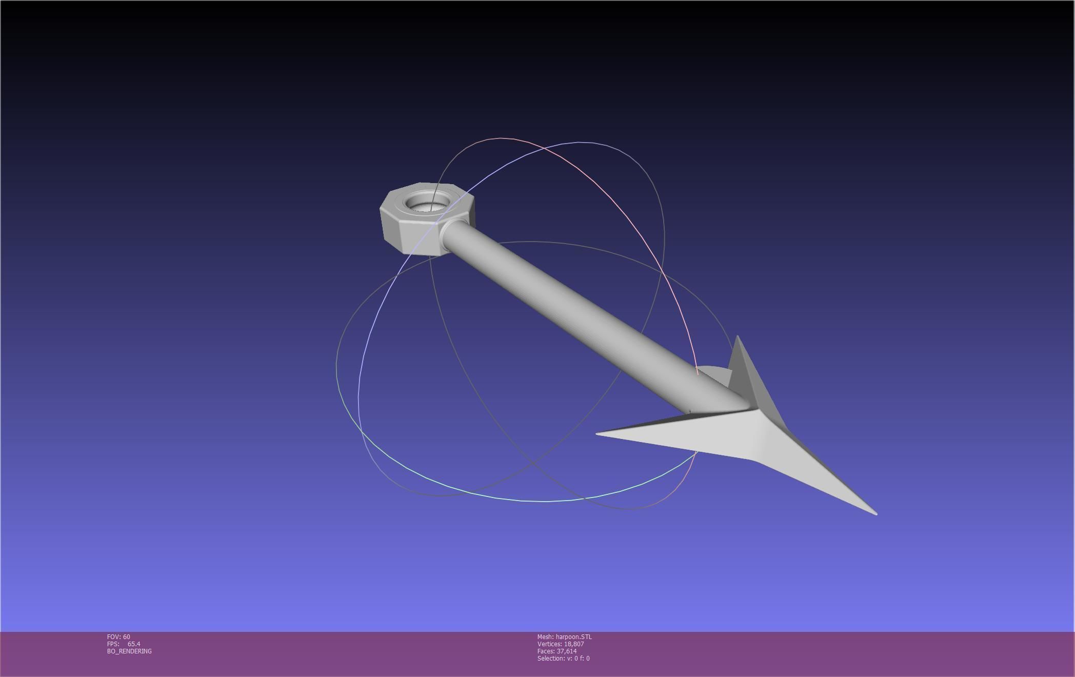 Final Fantasy Ward Zabac Harpoon 3D print model_13