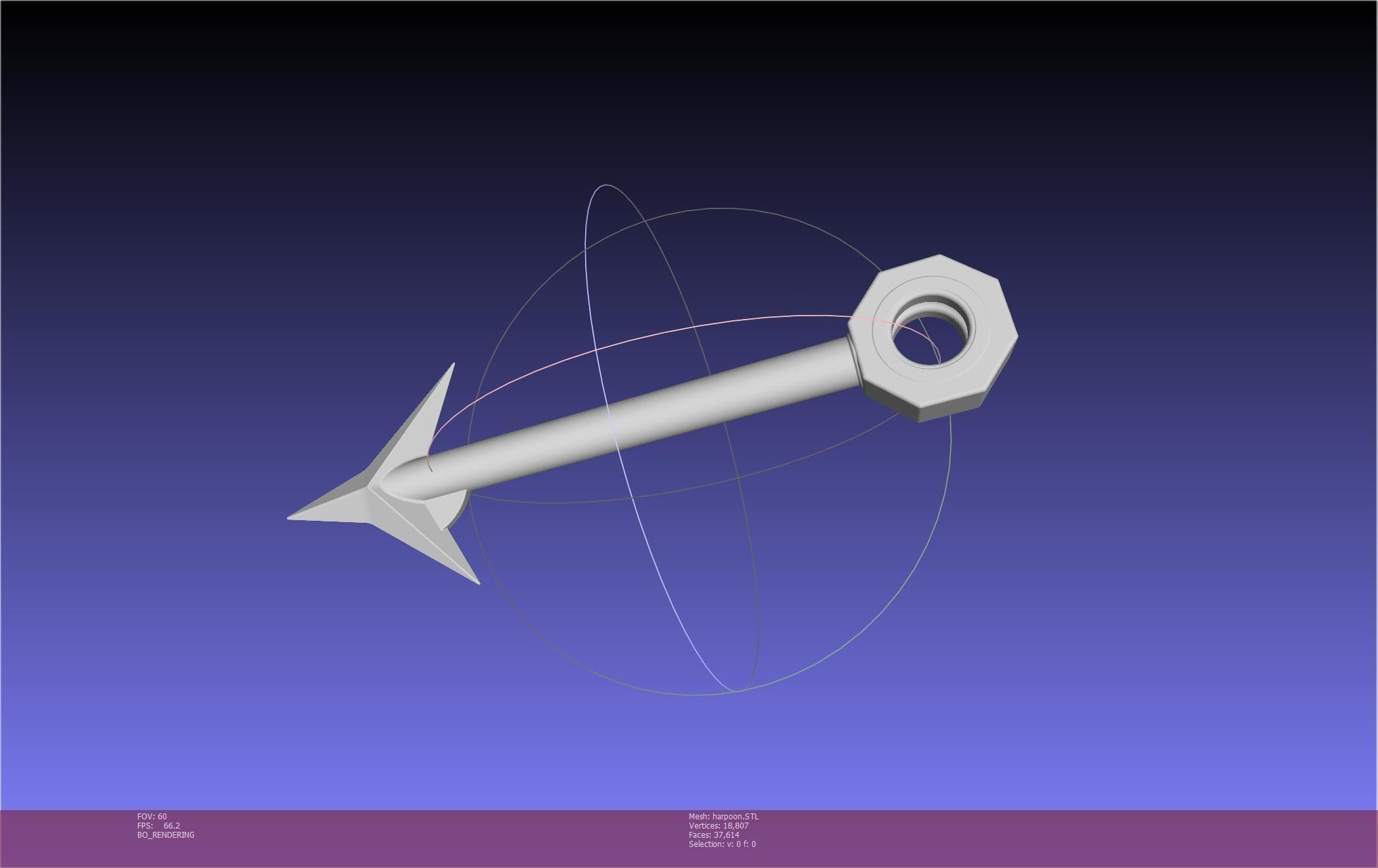 Final Fantasy Ward Zabac Harpoon 3D print model_28