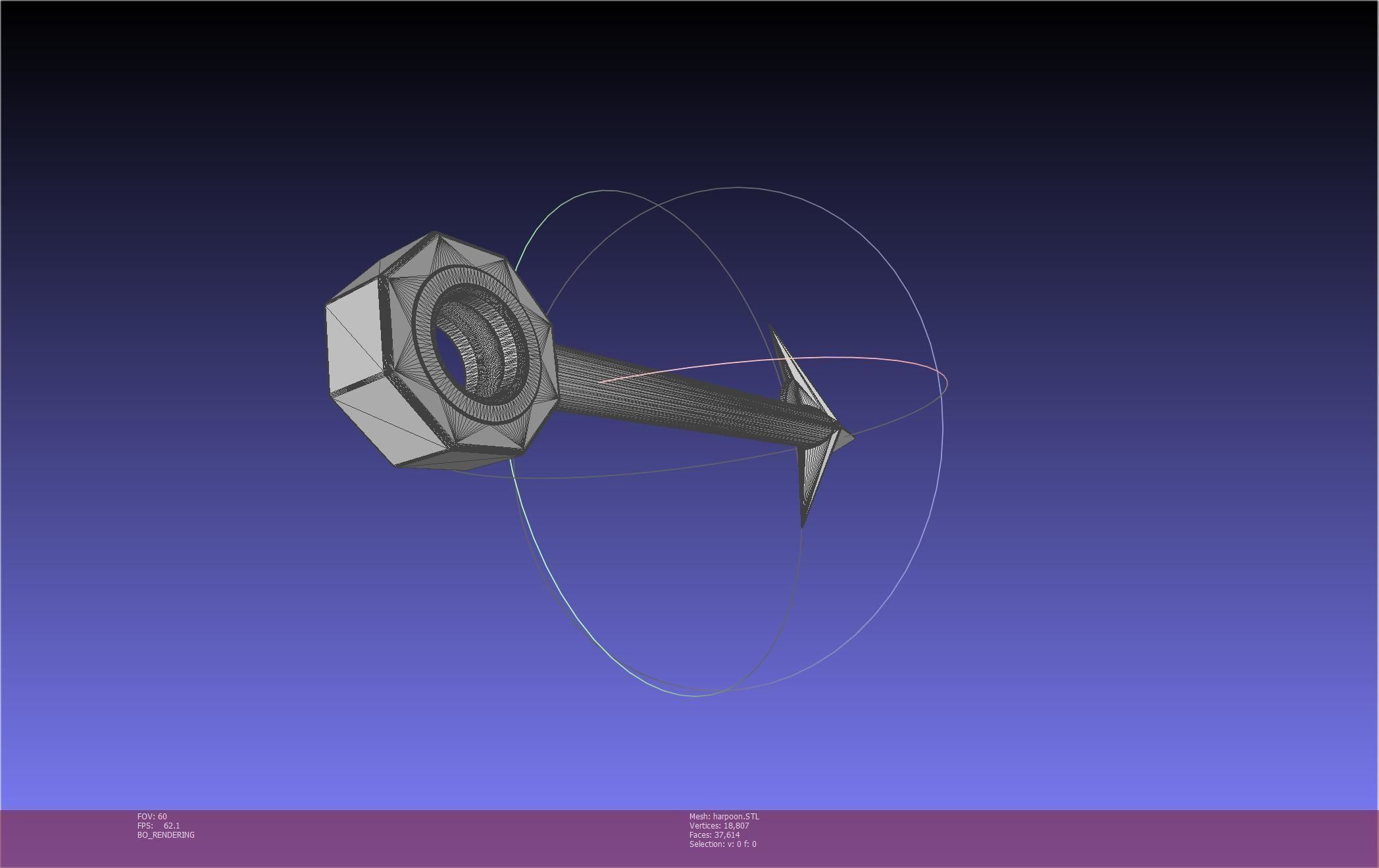 Final Fantasy Ward Zabac Harpoon 3D print model_10