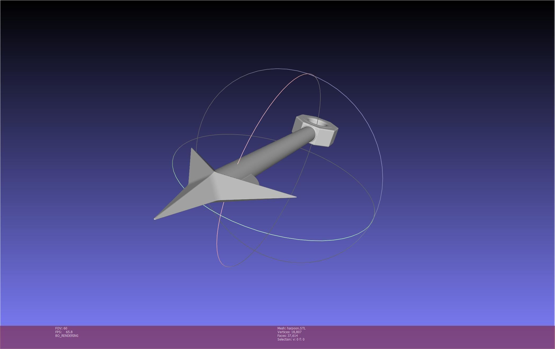 Final Fantasy Ward Zabac Harpoon 3D print model_22