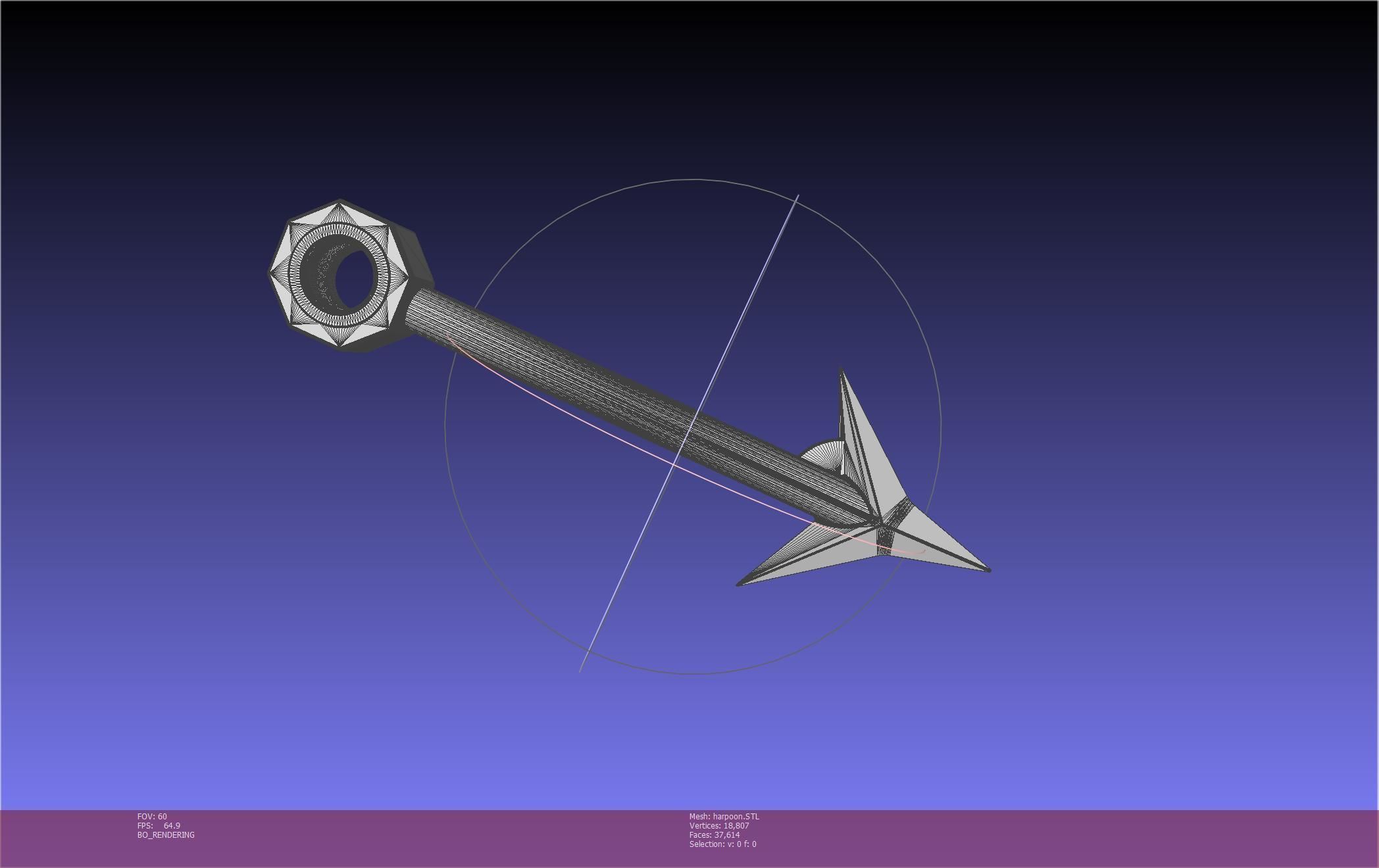 Final Fantasy Ward Zabac Harpoon 3D print model_8