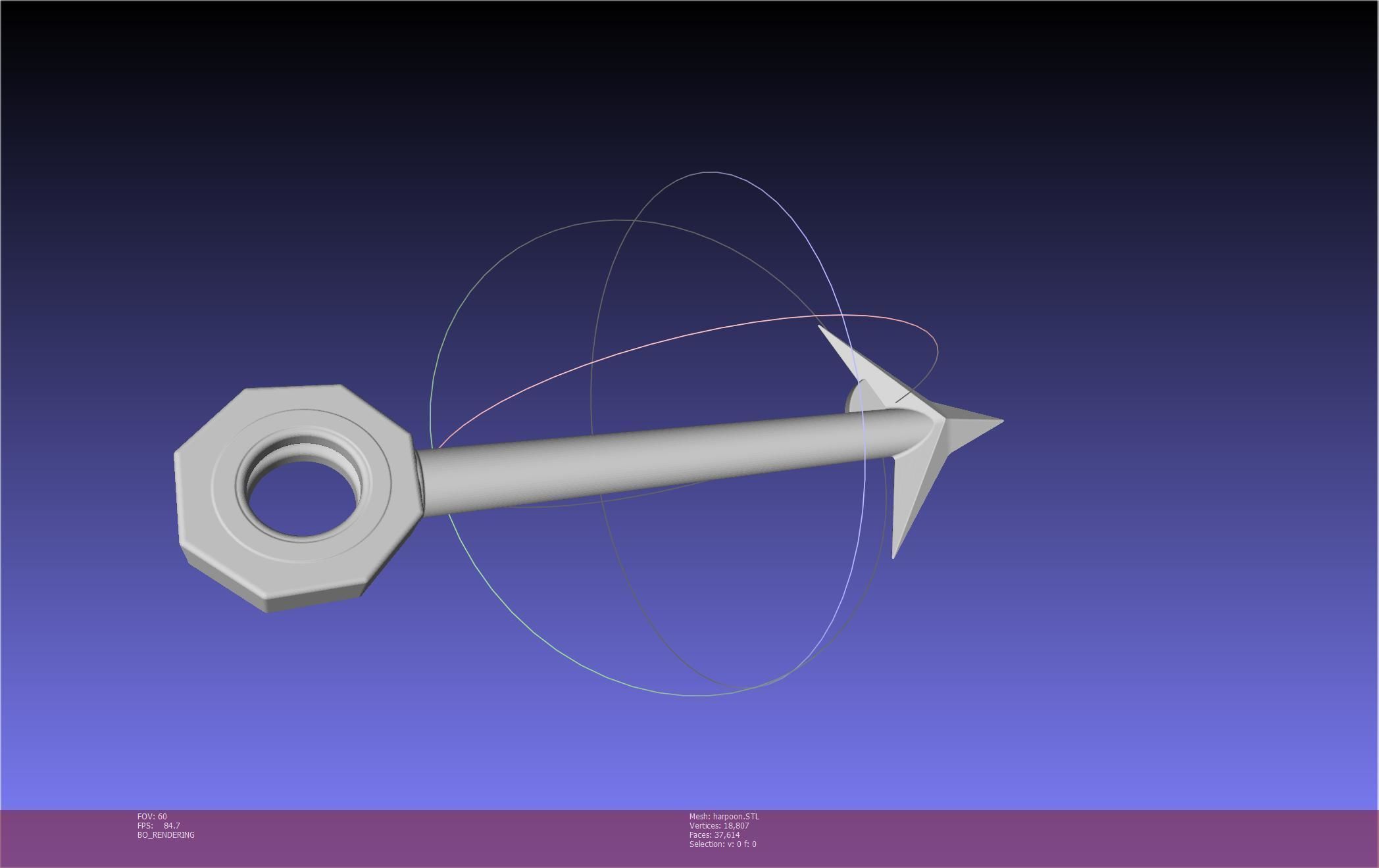 Final Fantasy Ward Zabac Harpoon 3D print model_51