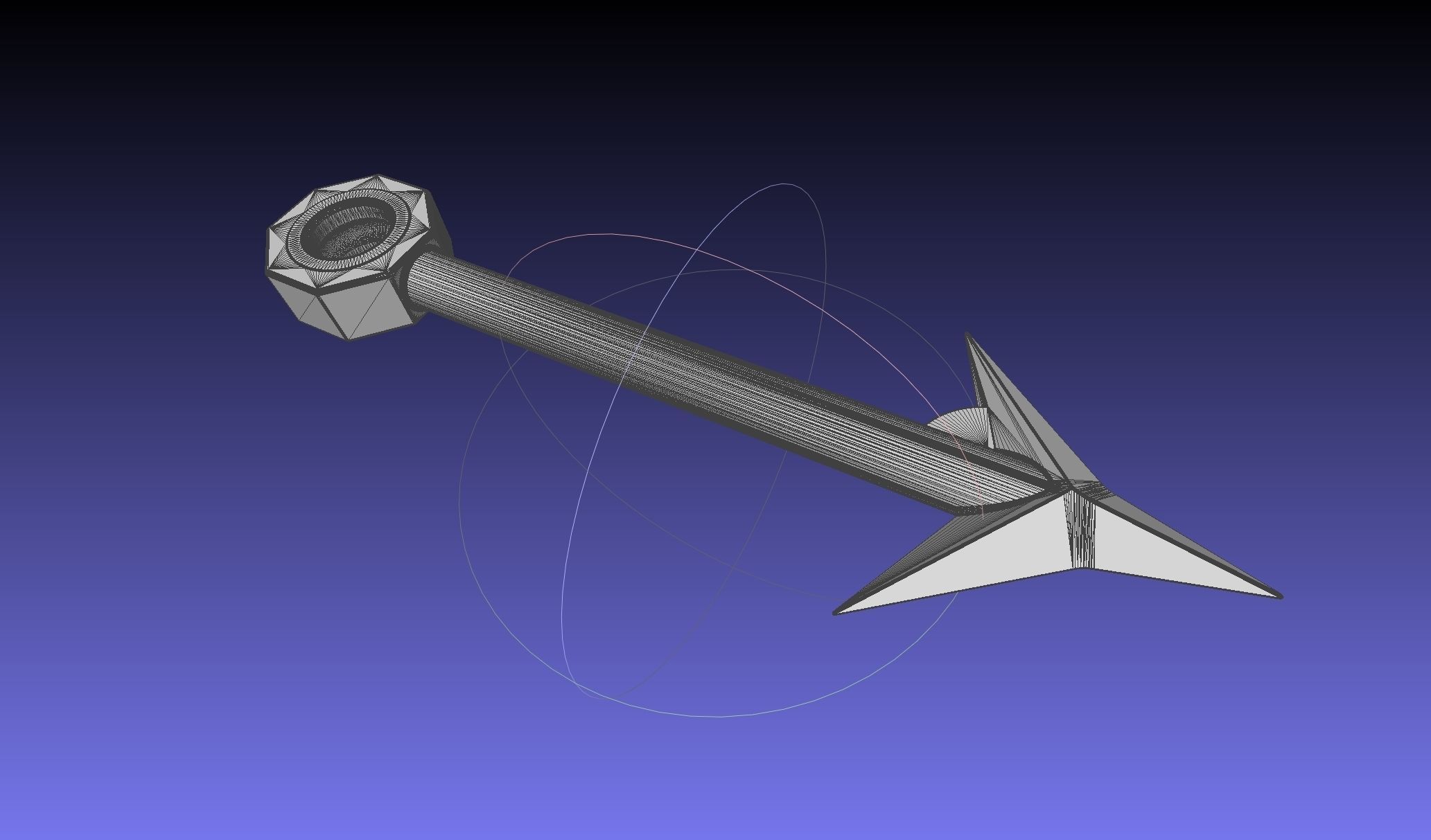 Final Fantasy Ward Zabac Harpoon 3D print model_4