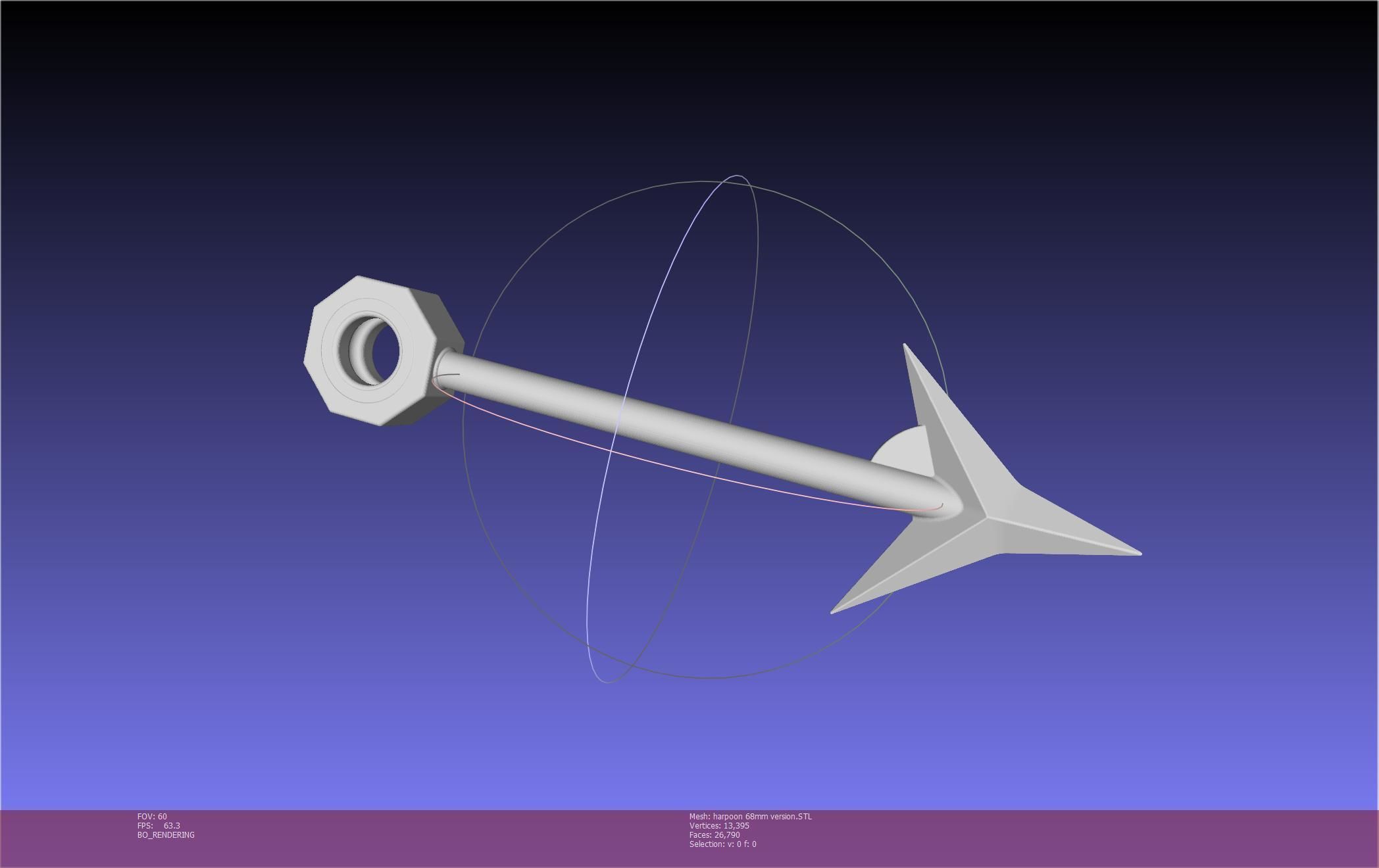 Final Fantasy Ward Zabac Harpoon 3D print model_139
