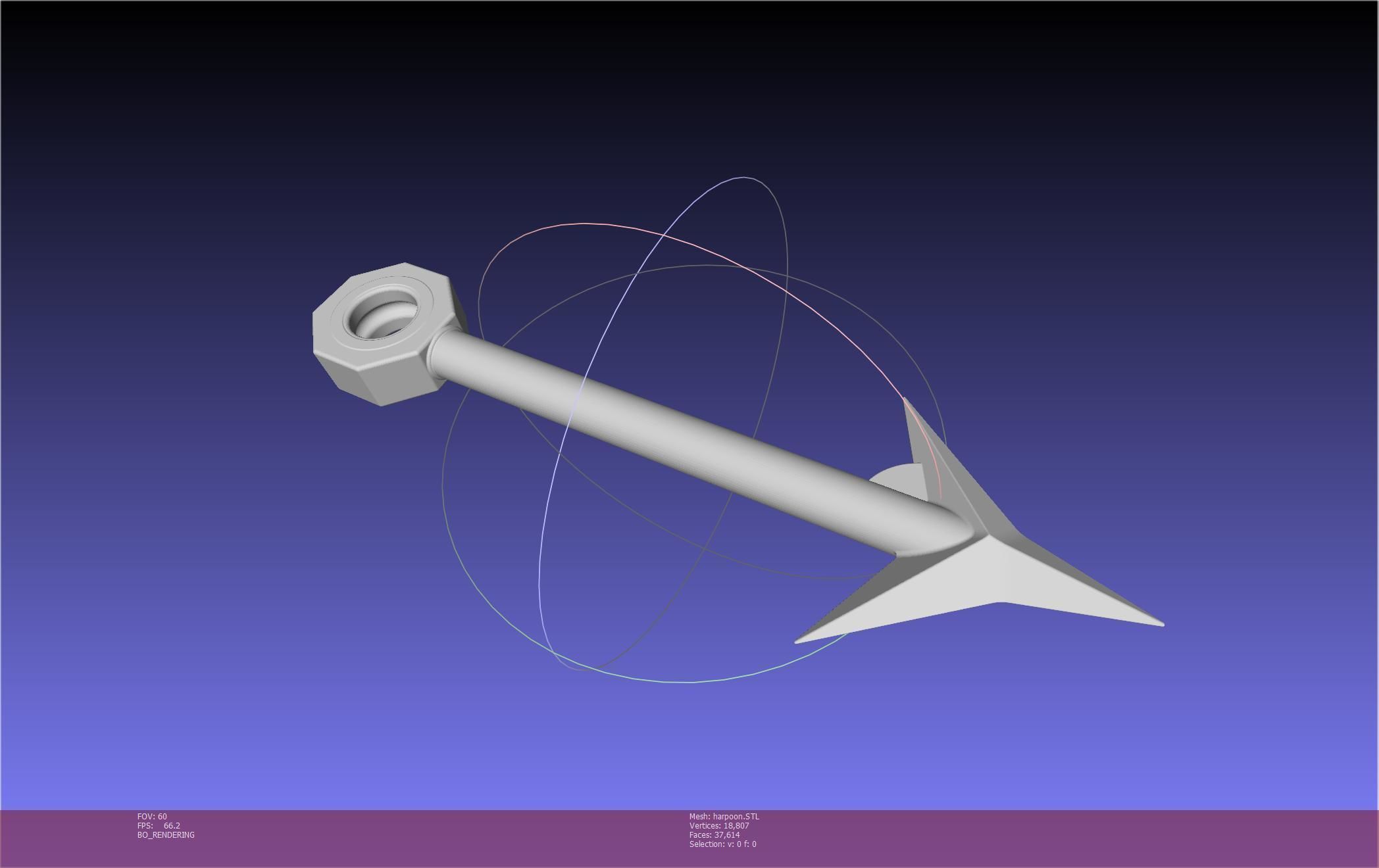 Final Fantasy Ward Zabac Harpoon 3D print model_45