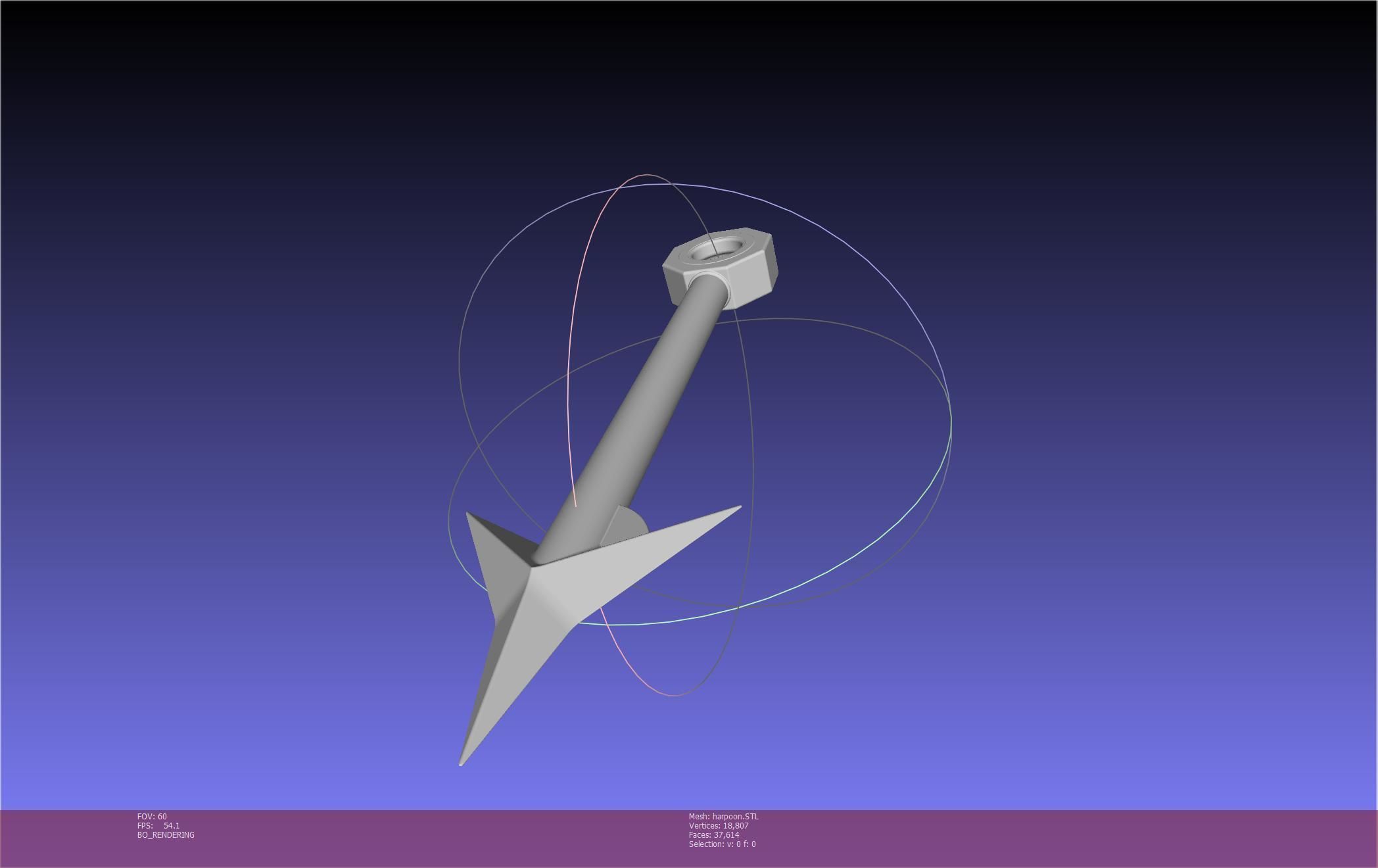 Final Fantasy Ward Zabac Harpoon 3D print model_15