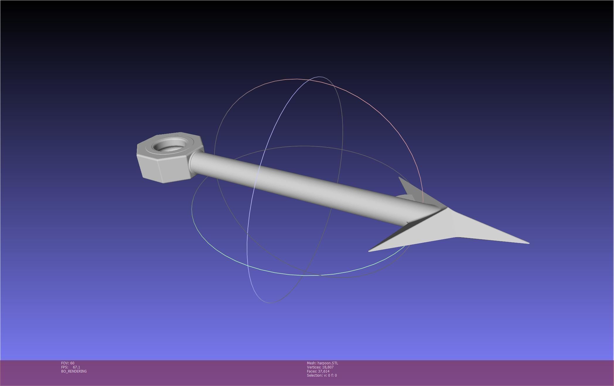 Final Fantasy Ward Zabac Harpoon 3D print model_48