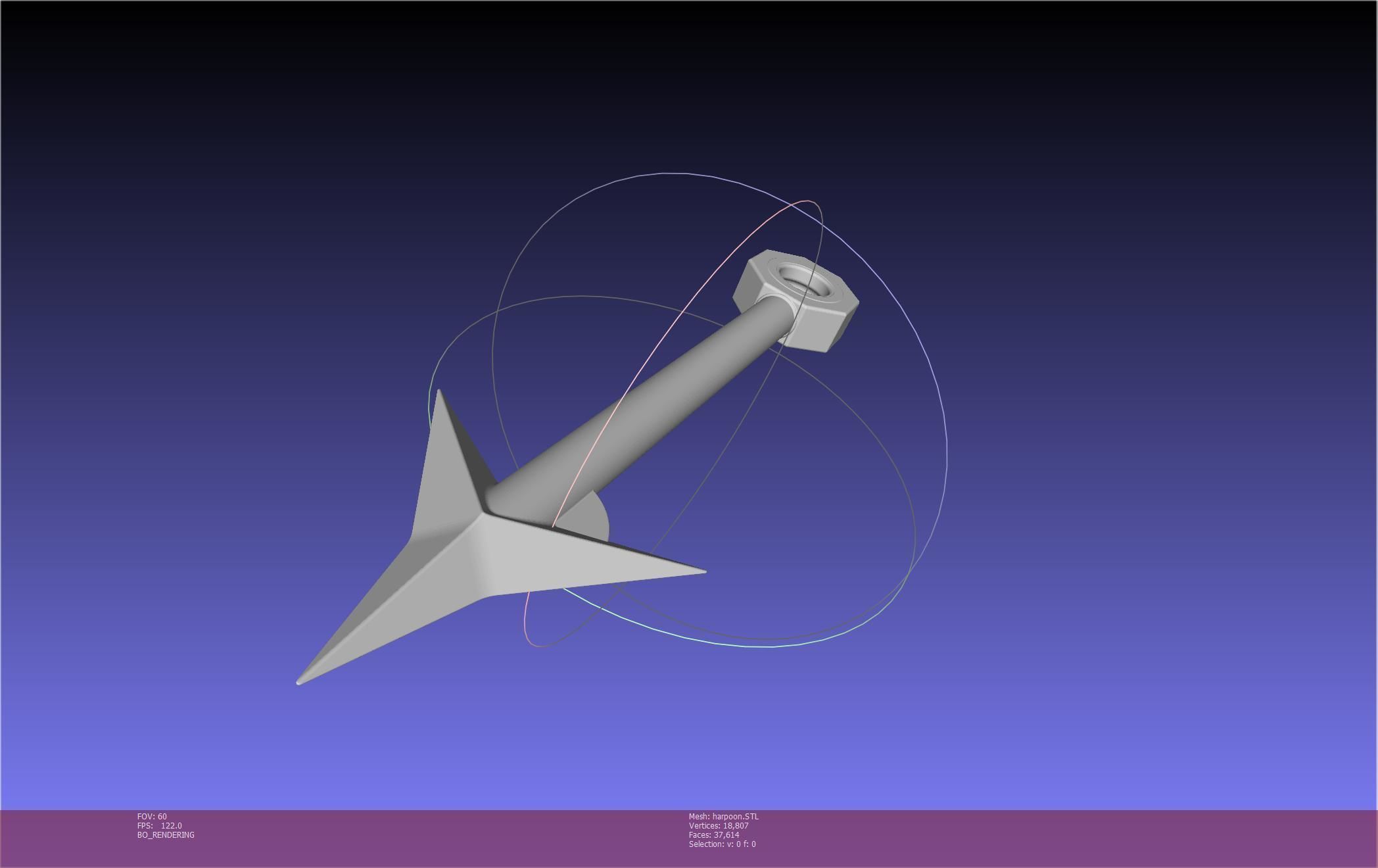 Final Fantasy Ward Zabac Harpoon 3D print model_42