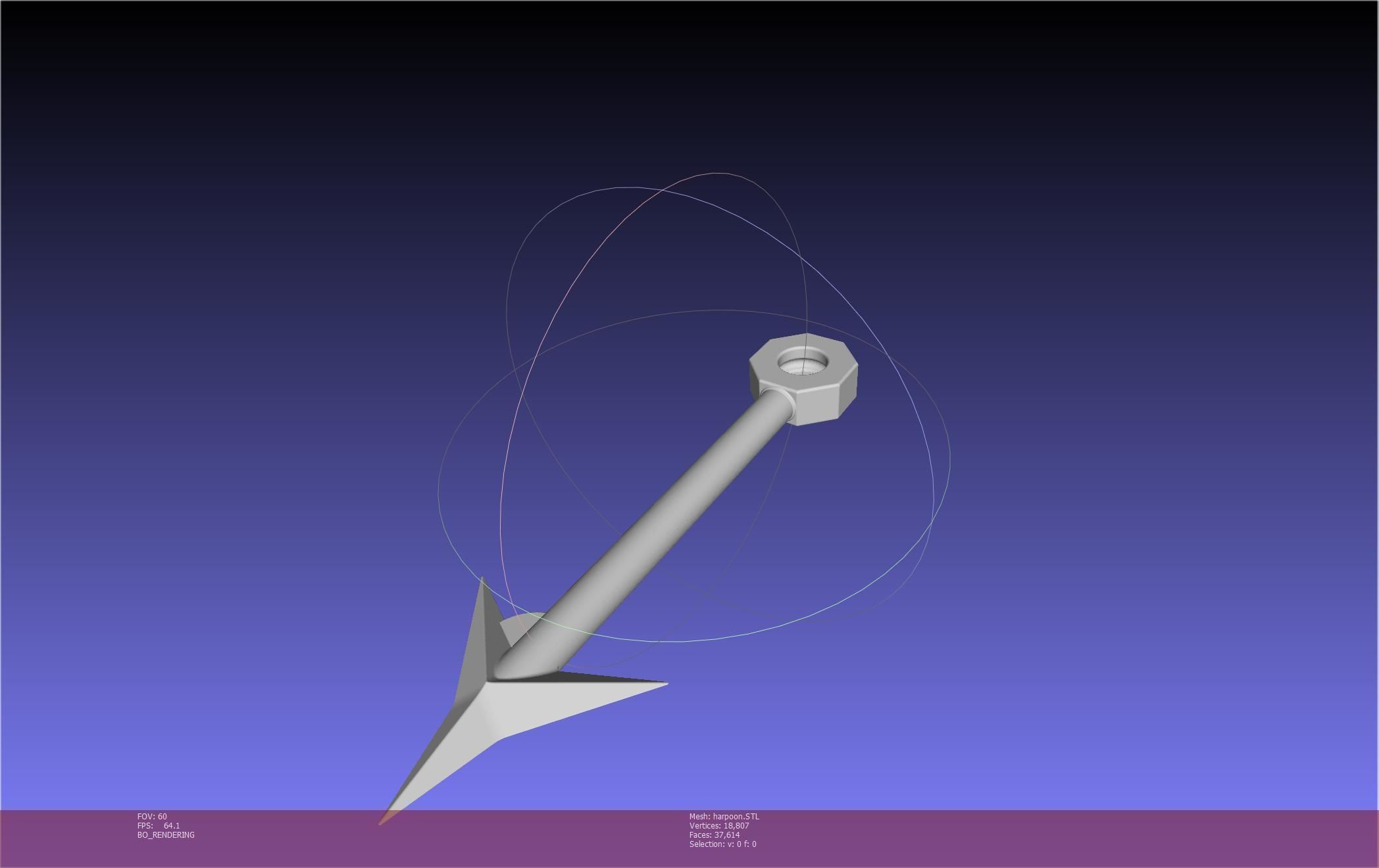 Final Fantasy Ward Zabac Harpoon 3D print model_35