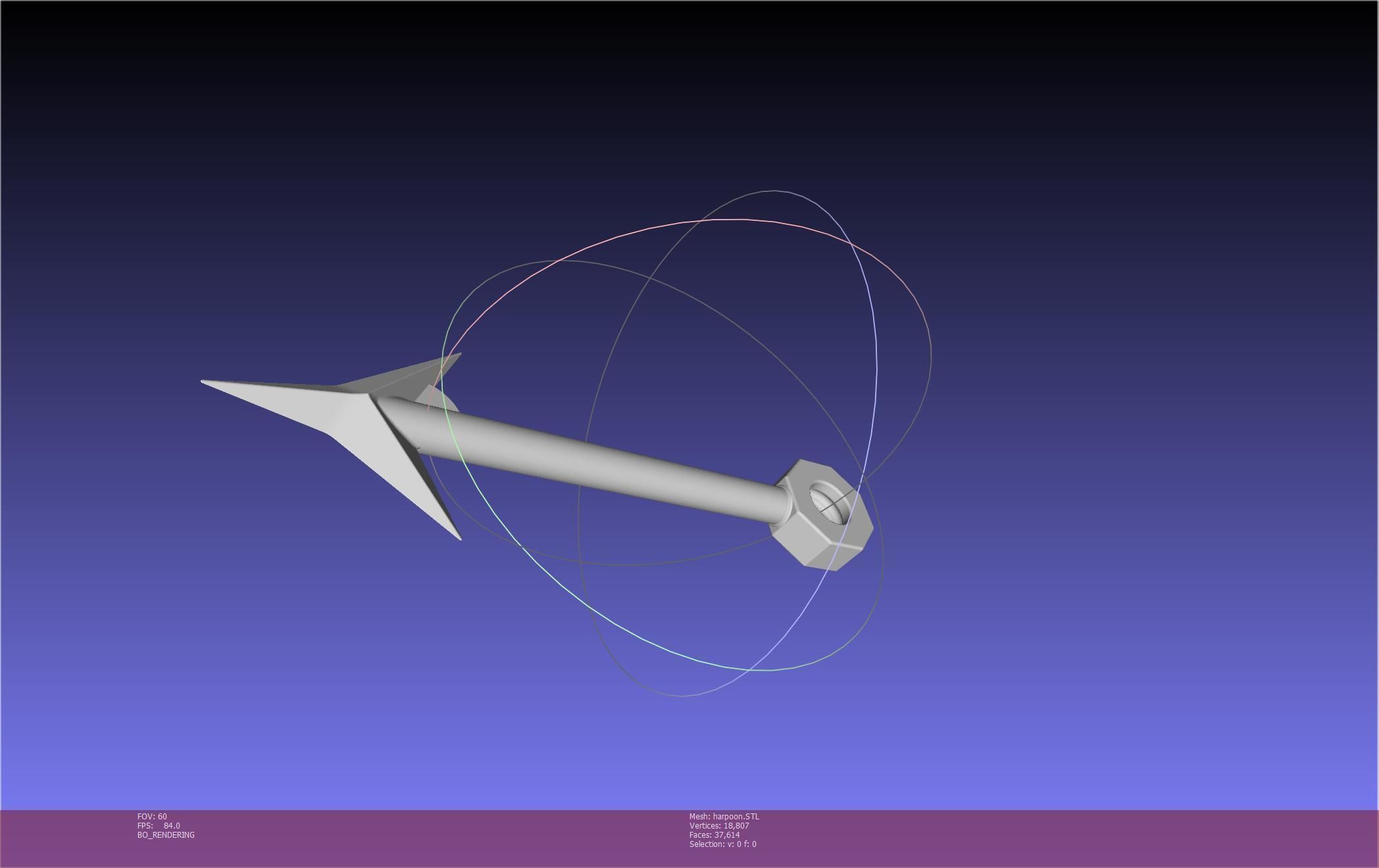 Final Fantasy Ward Zabac Harpoon 3D print model_33