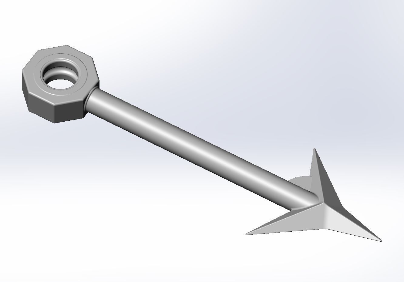 Final Fantasy Ward Zabac Harpoon 3D print model_2