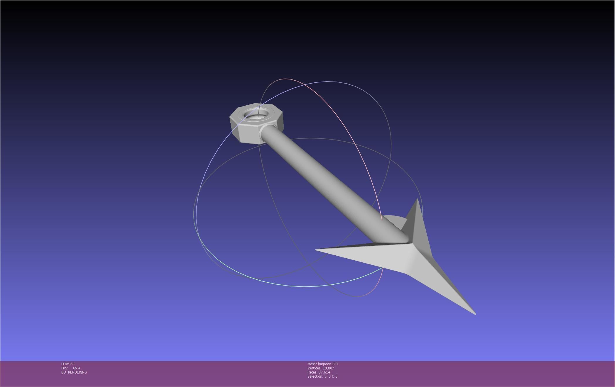 Final Fantasy Ward Zabac Harpoon 3D print model_14