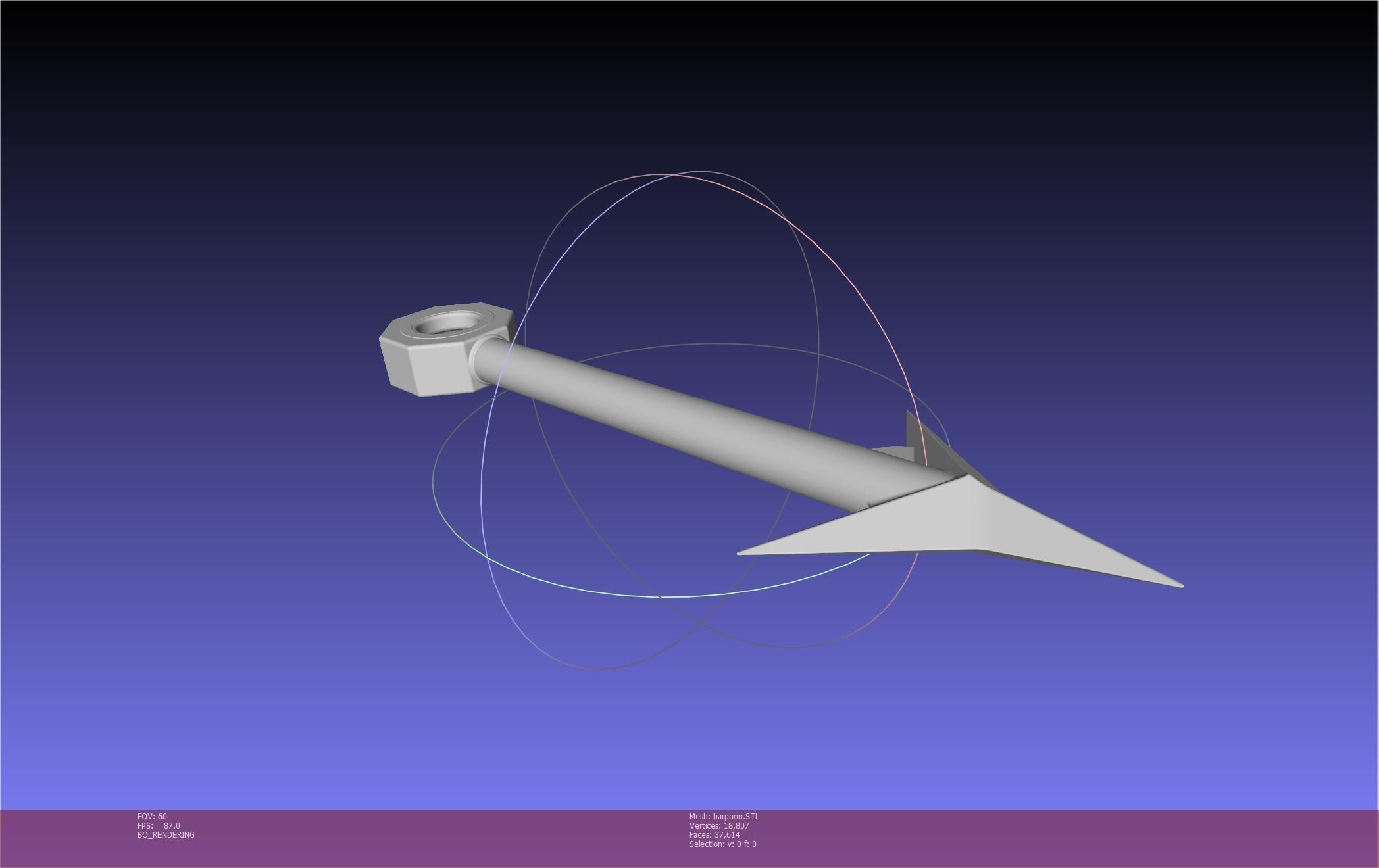 Final Fantasy Ward Zabac Harpoon 3D print model_64