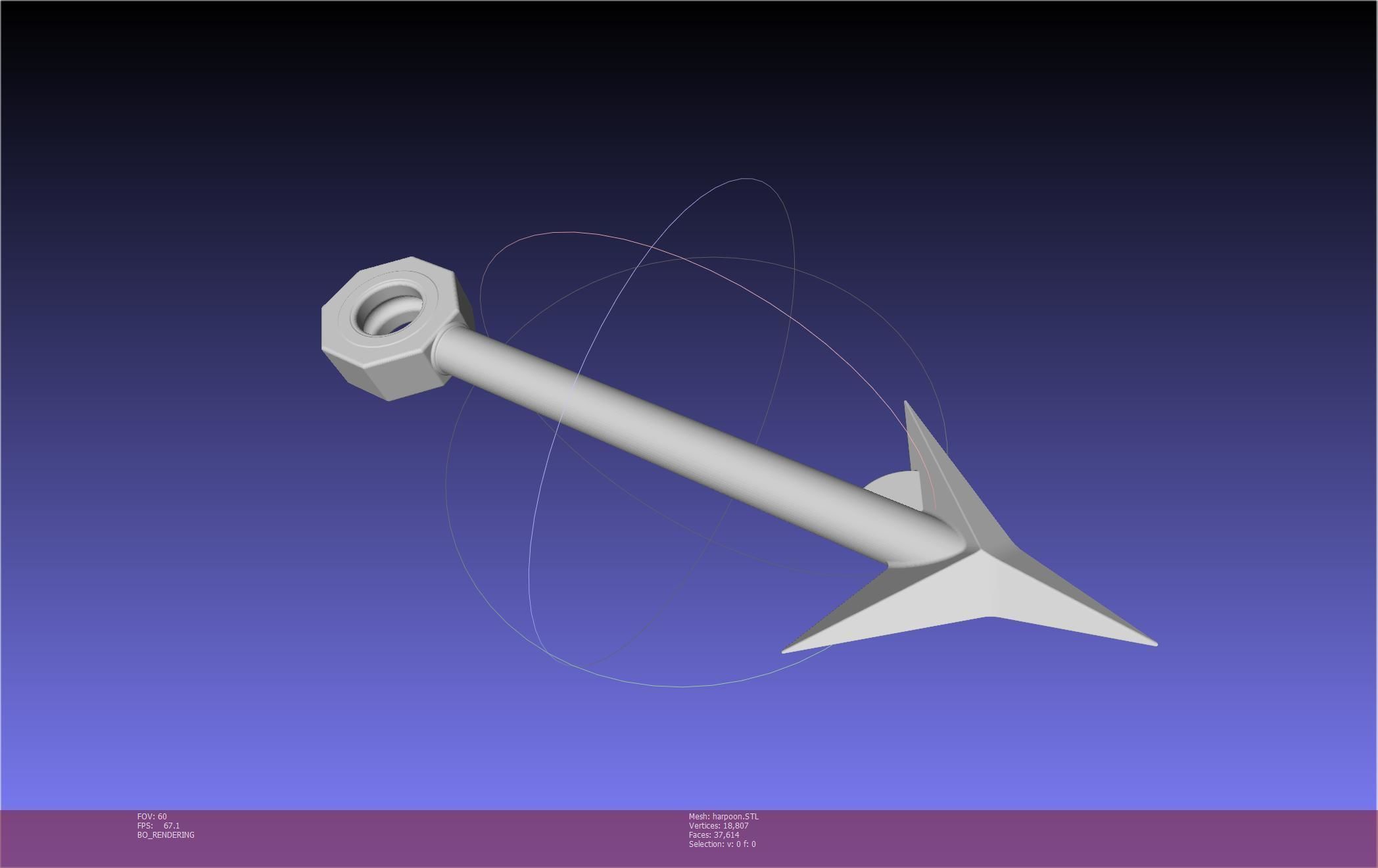 Final Fantasy Ward Zabac Harpoon 3D print model_57