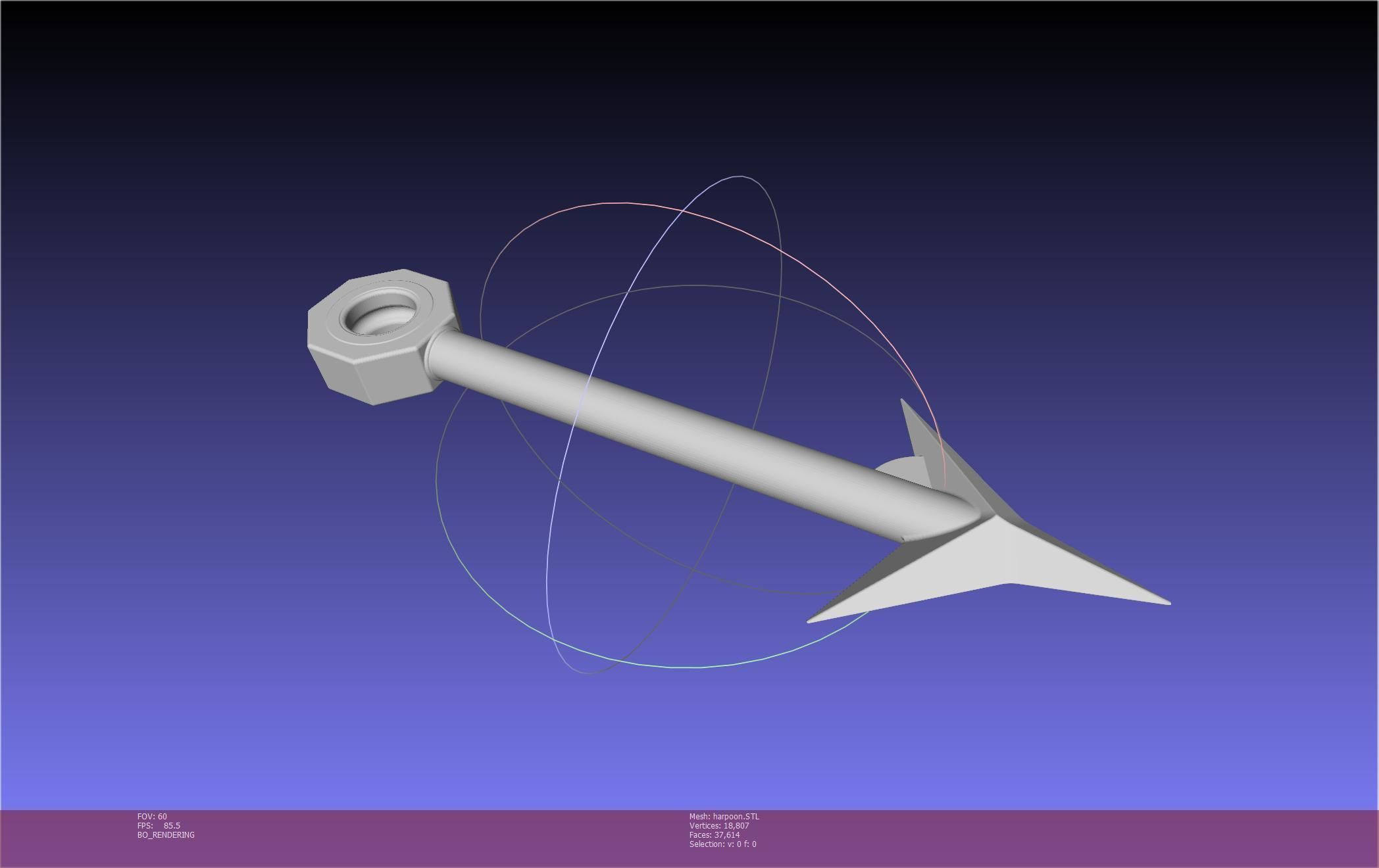 Final Fantasy Ward Zabac Harpoon 3D print model_68