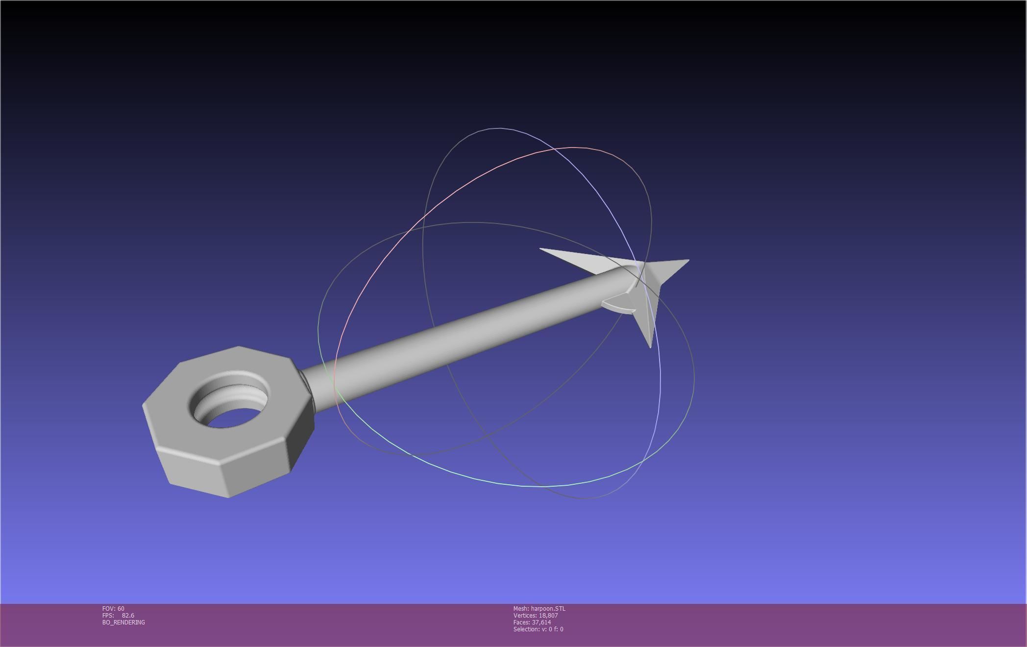 Final Fantasy Ward Zabac Harpoon 3D print model_37
