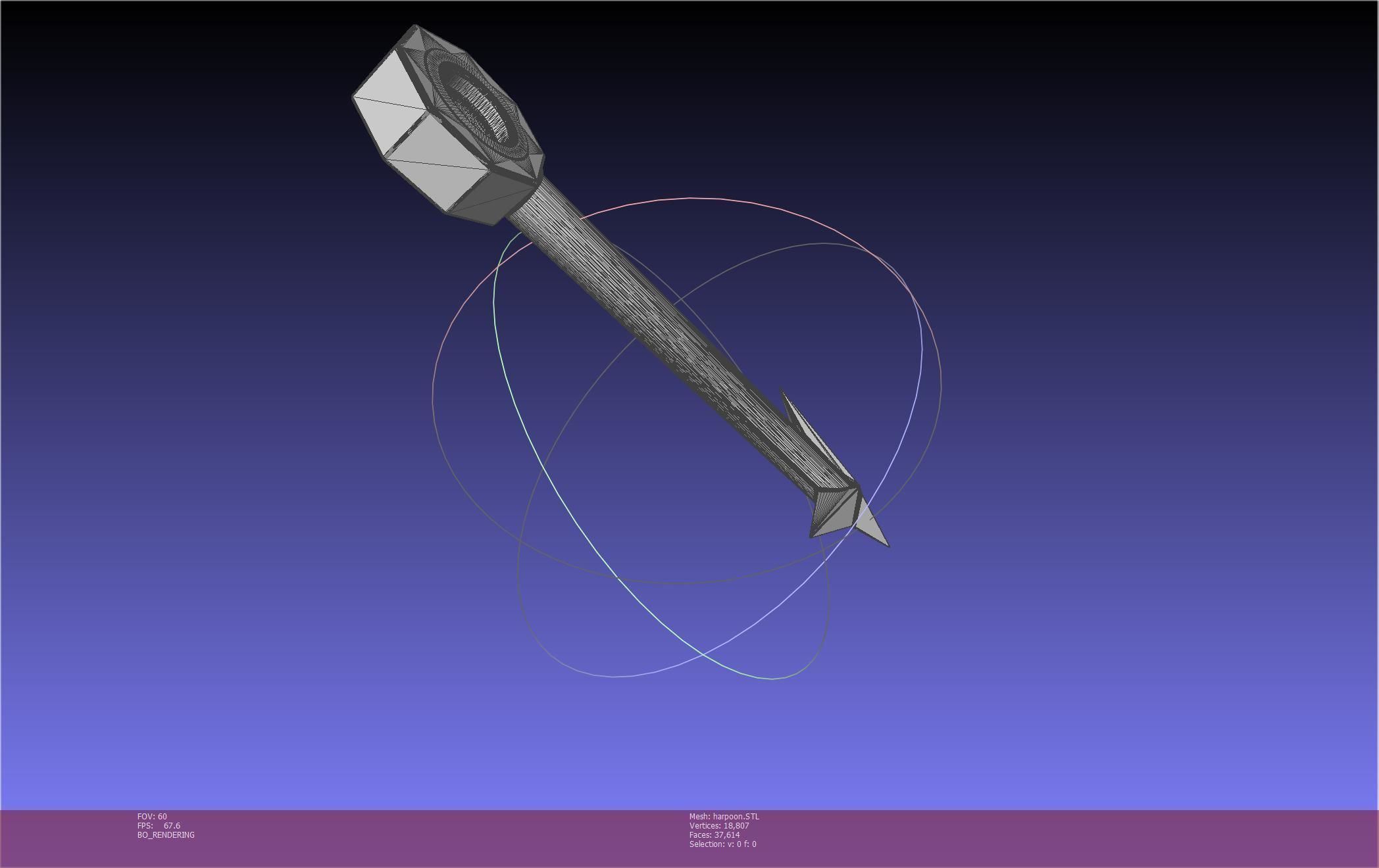 Final Fantasy Ward Zabac Harpoon 3D print model_11