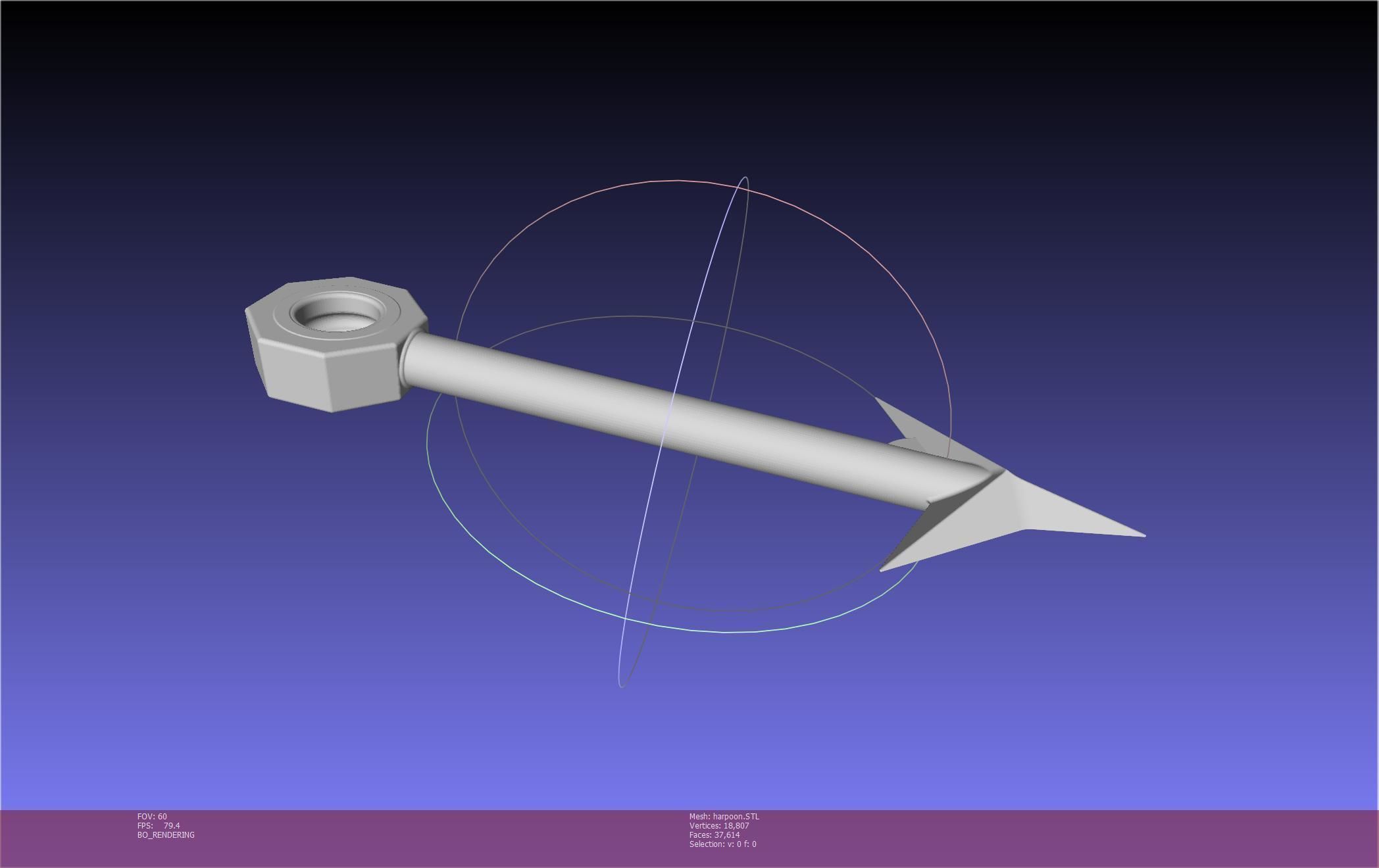 Final Fantasy Ward Zabac Harpoon 3D print model_60