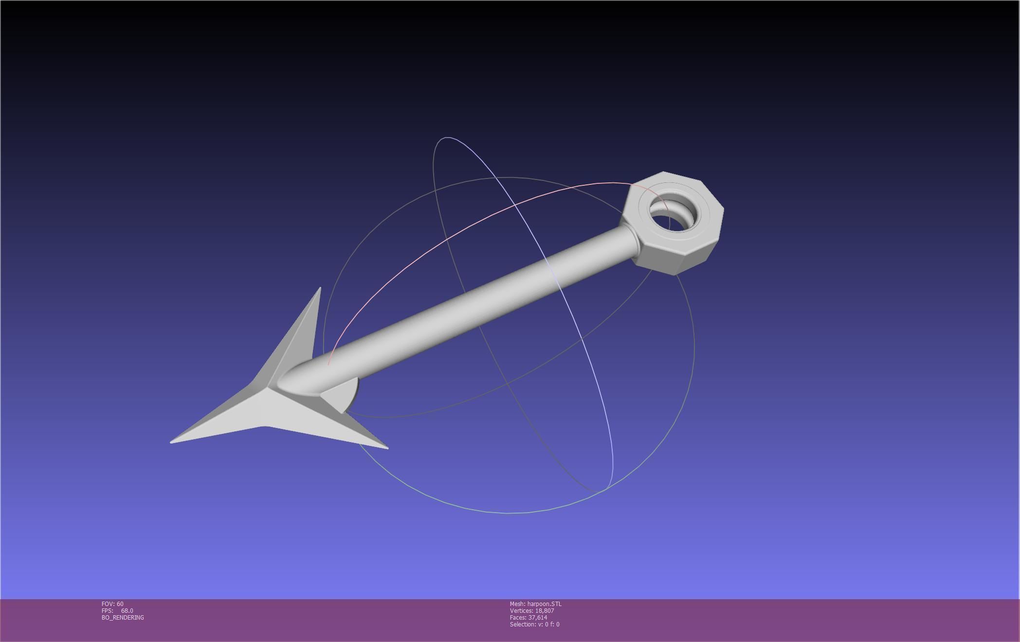 Final Fantasy Ward Zabac Harpoon 3D print model_24