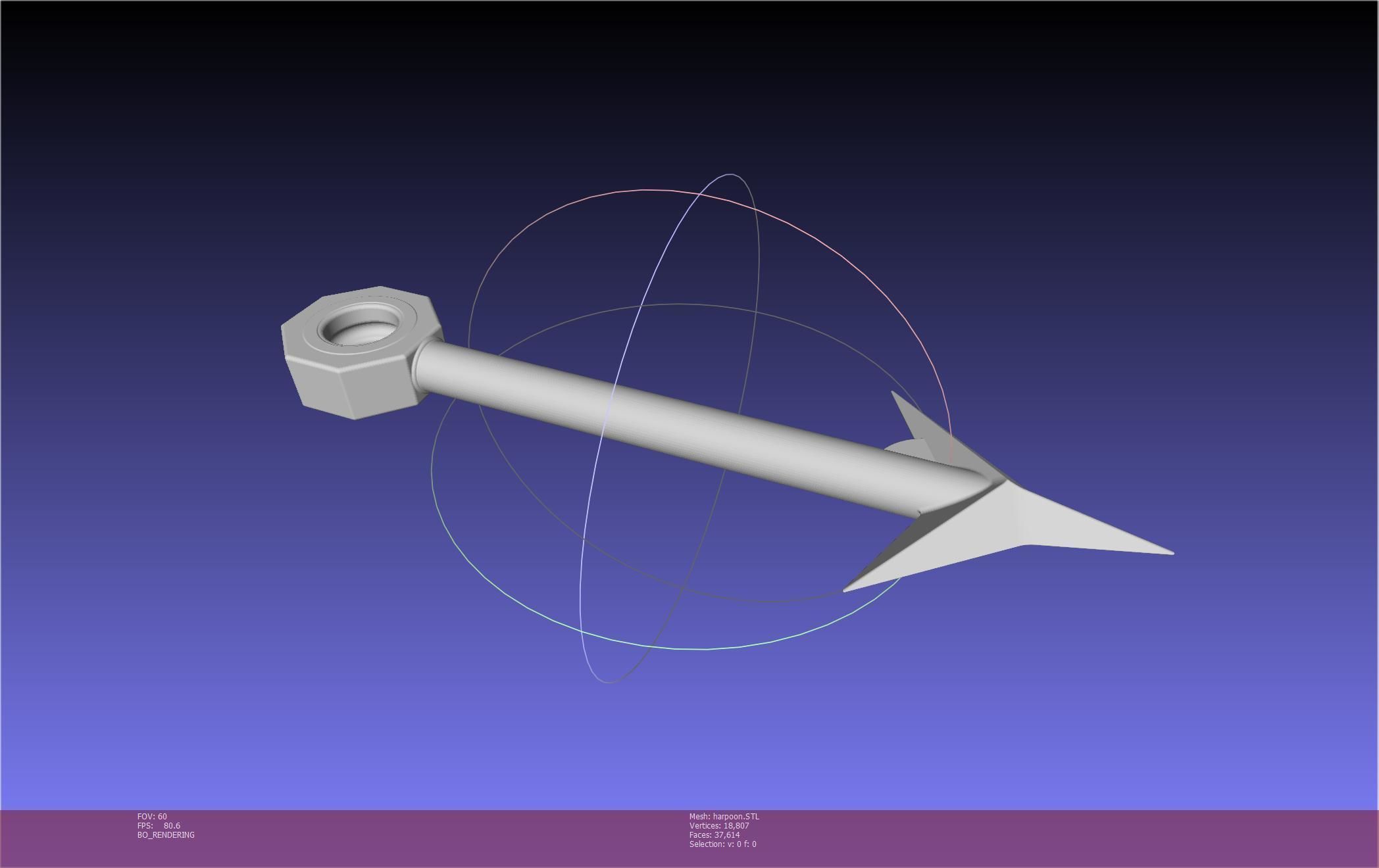 Final Fantasy Ward Zabac Harpoon 3D print model_55