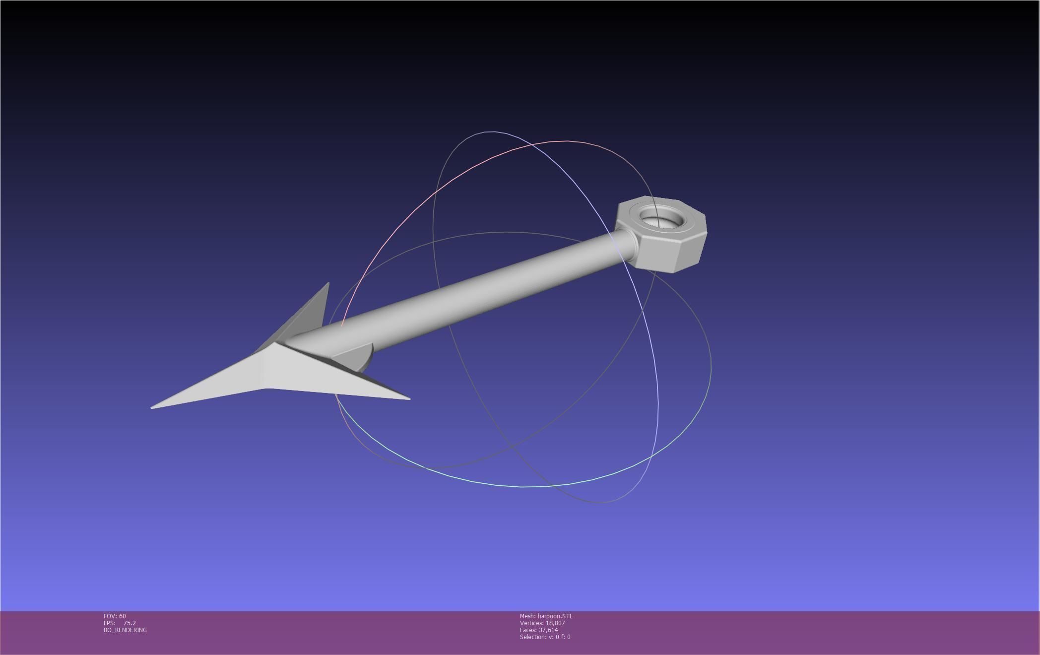 Final Fantasy Ward Zabac Harpoon 3D print model_17