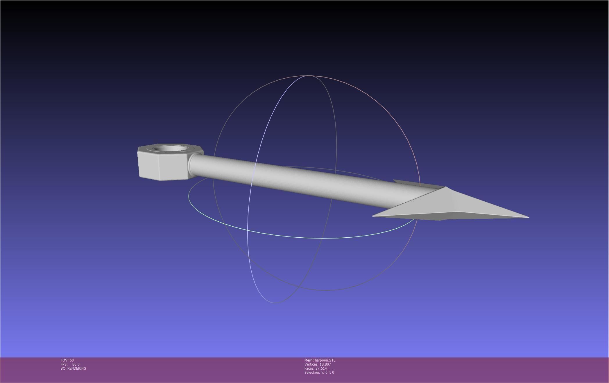 Final Fantasy Ward Zabac Harpoon 3D print model_49